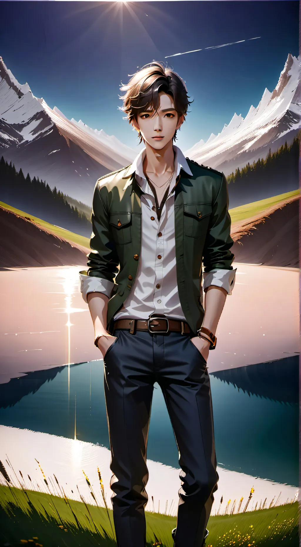 ai character: Zack background
