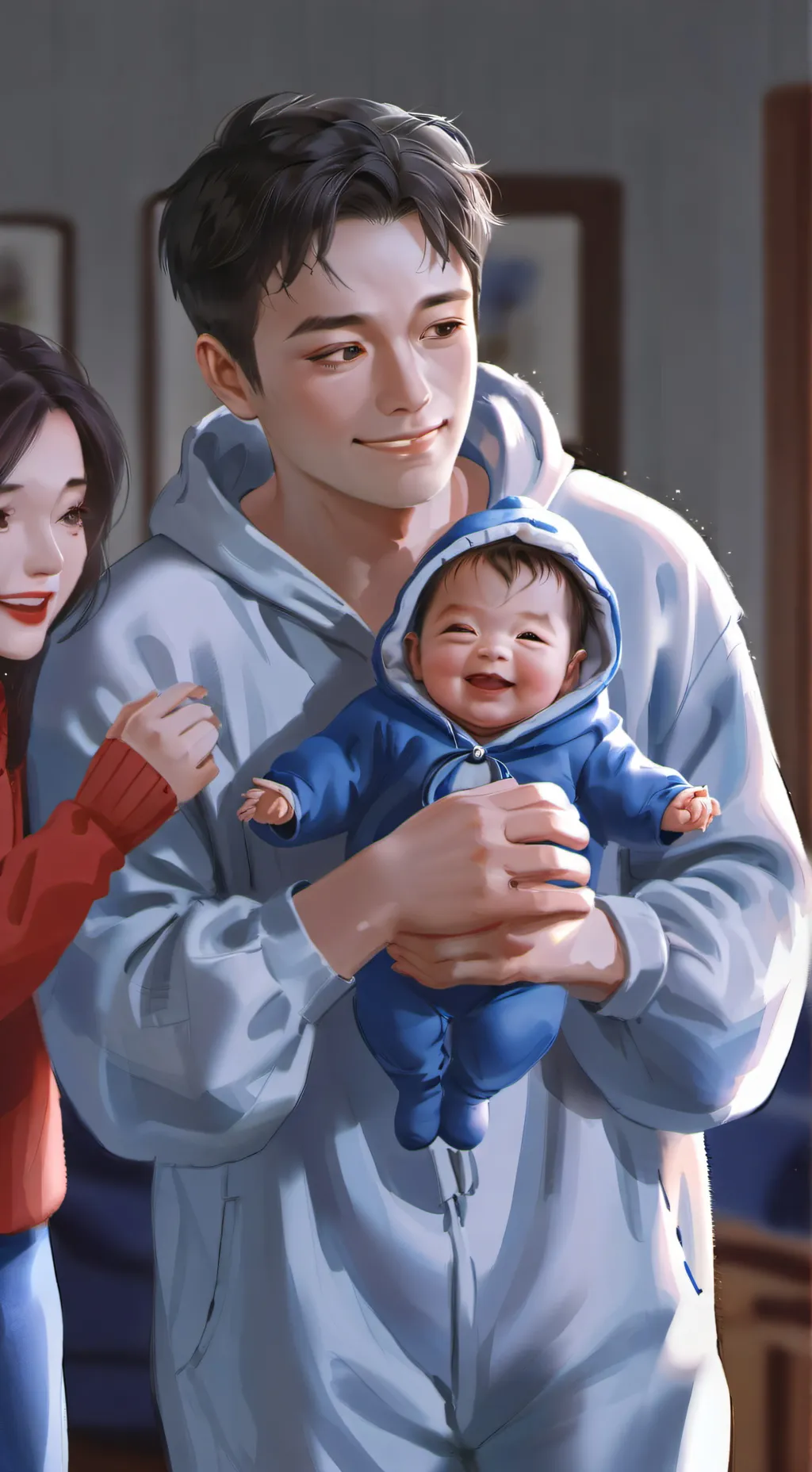 ai character: Parents background