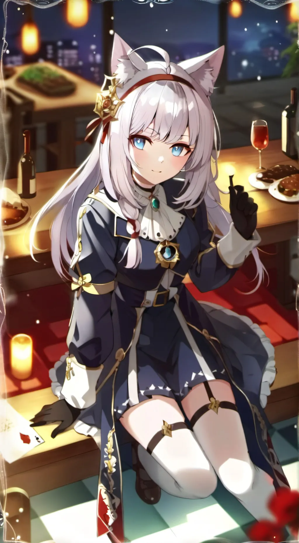 ai character: Iris background