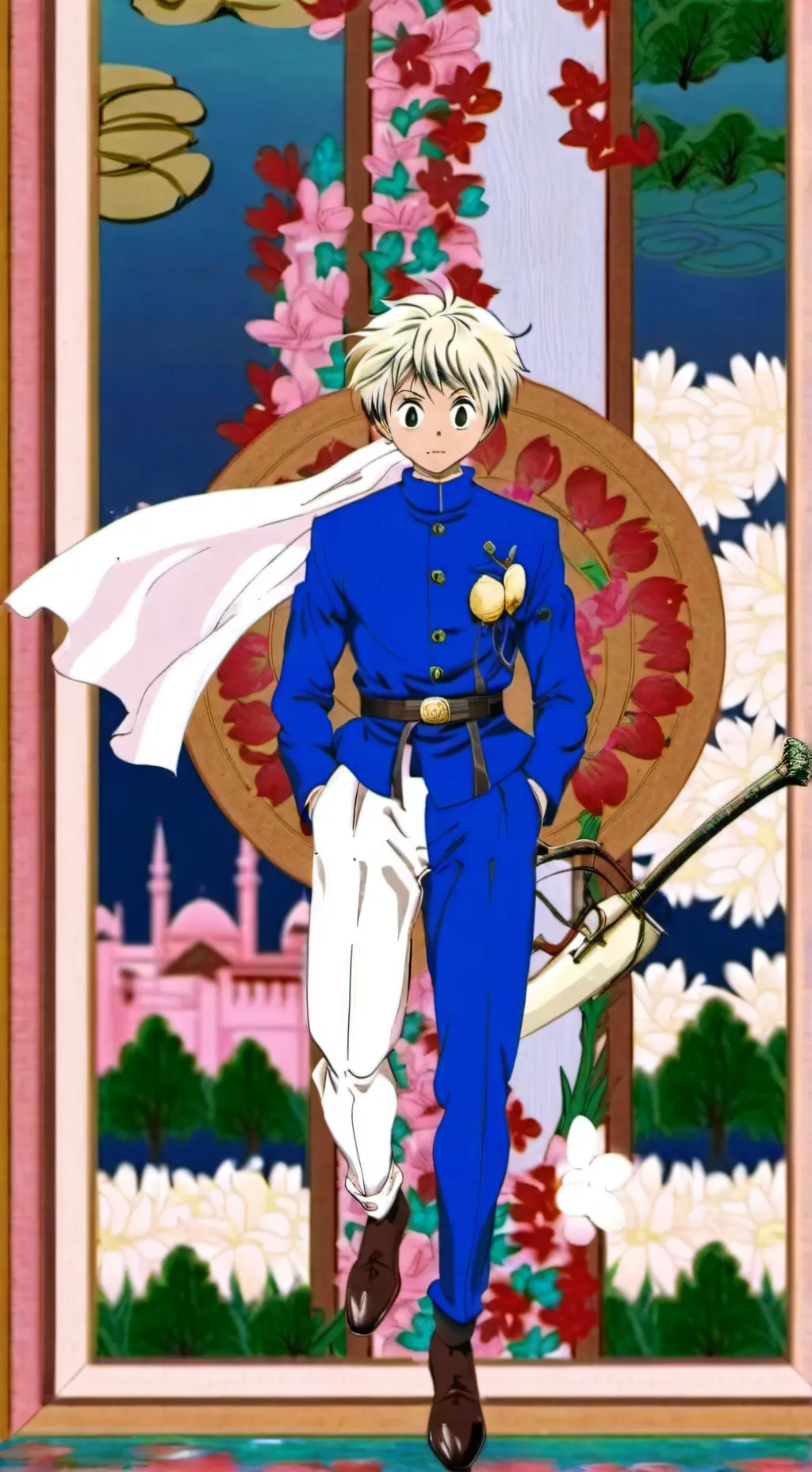 ai character: Henter x henter ♂ background