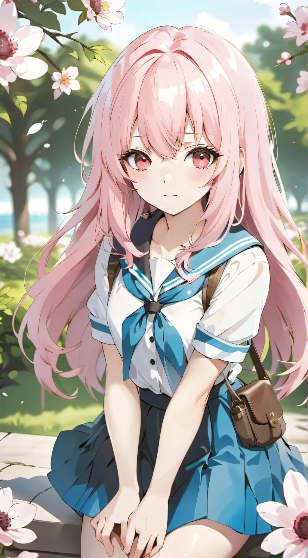 ai character: Pinky Cutie 🌸 background