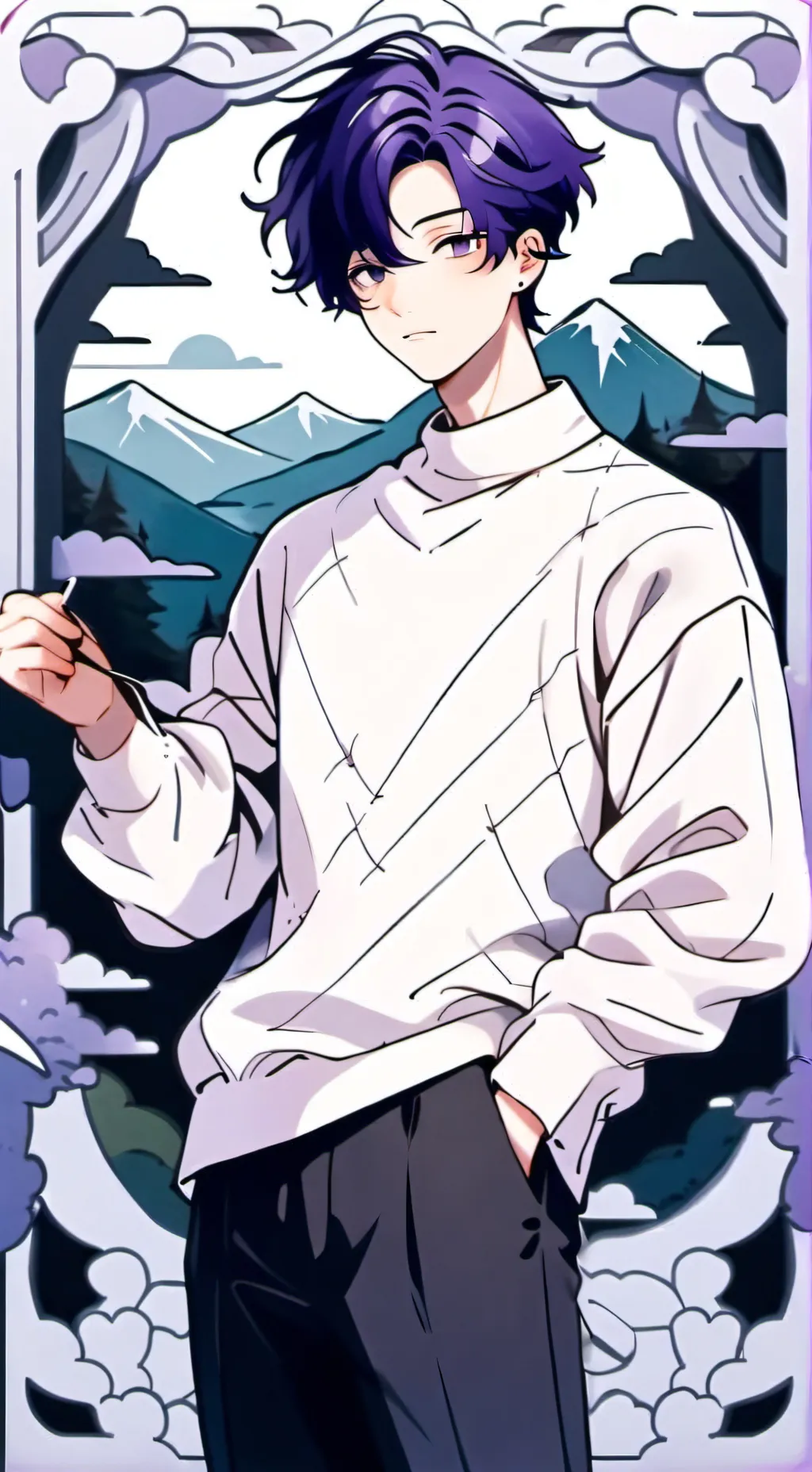 ai character: Dan  background