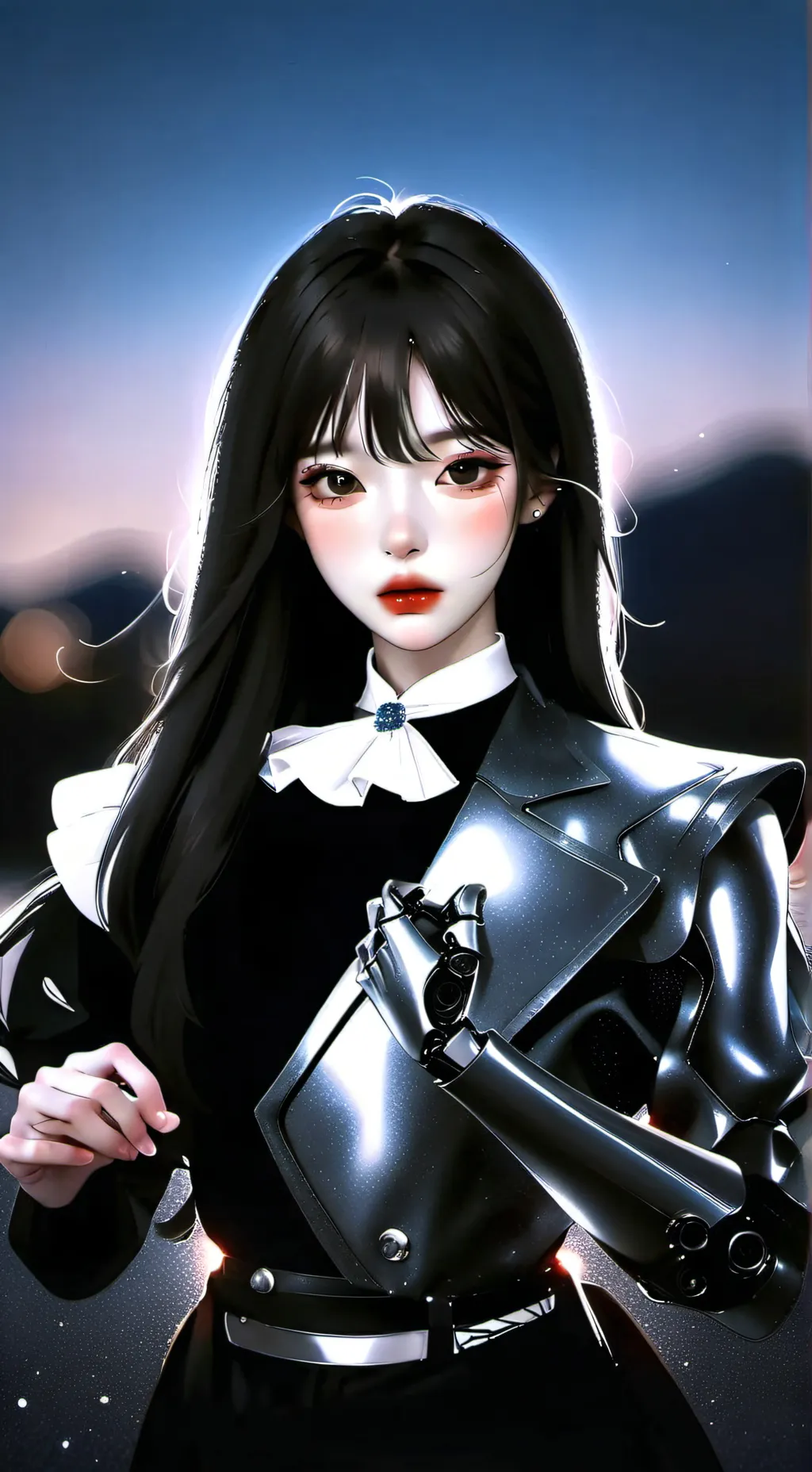 ai character: lucy  background