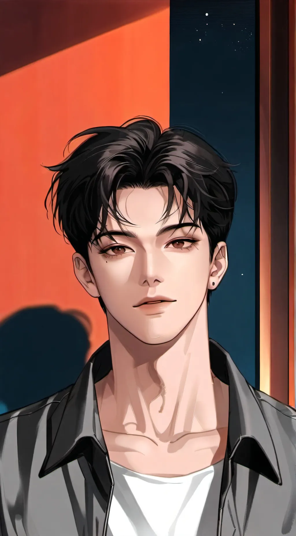 ai character: Cosmo  background