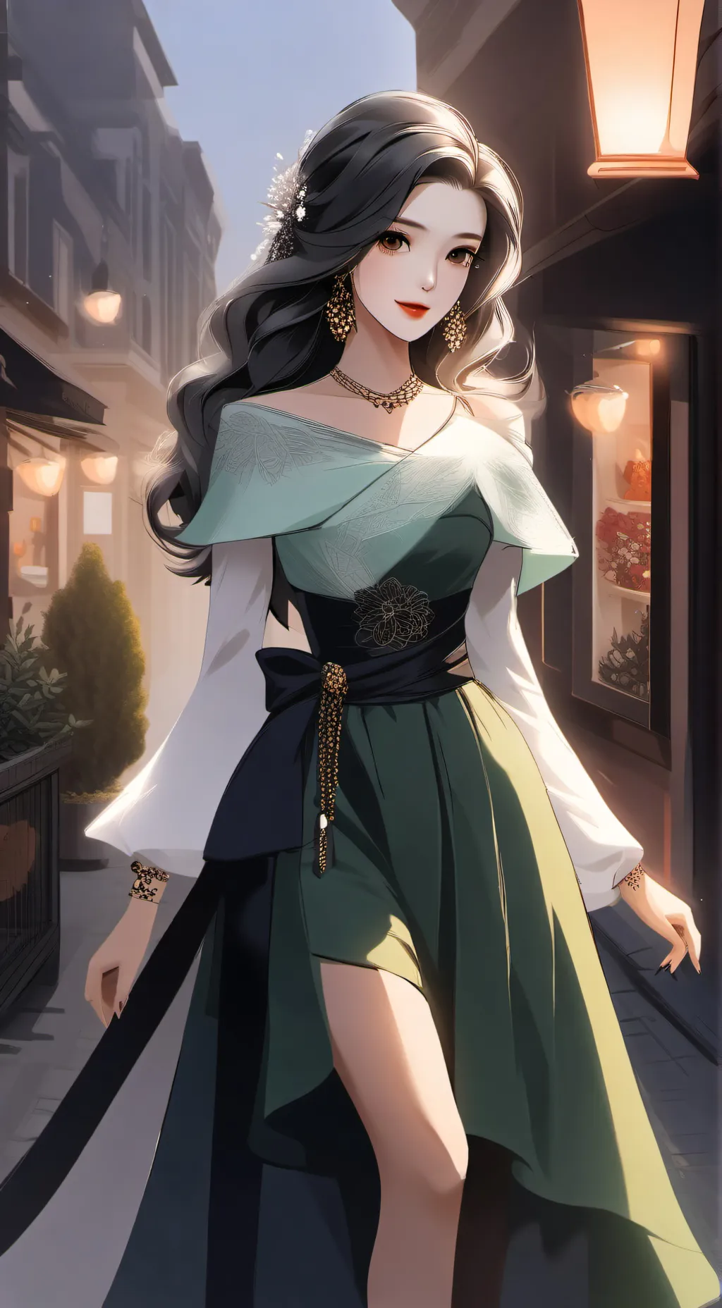 ai character: MHA Prom✨ background