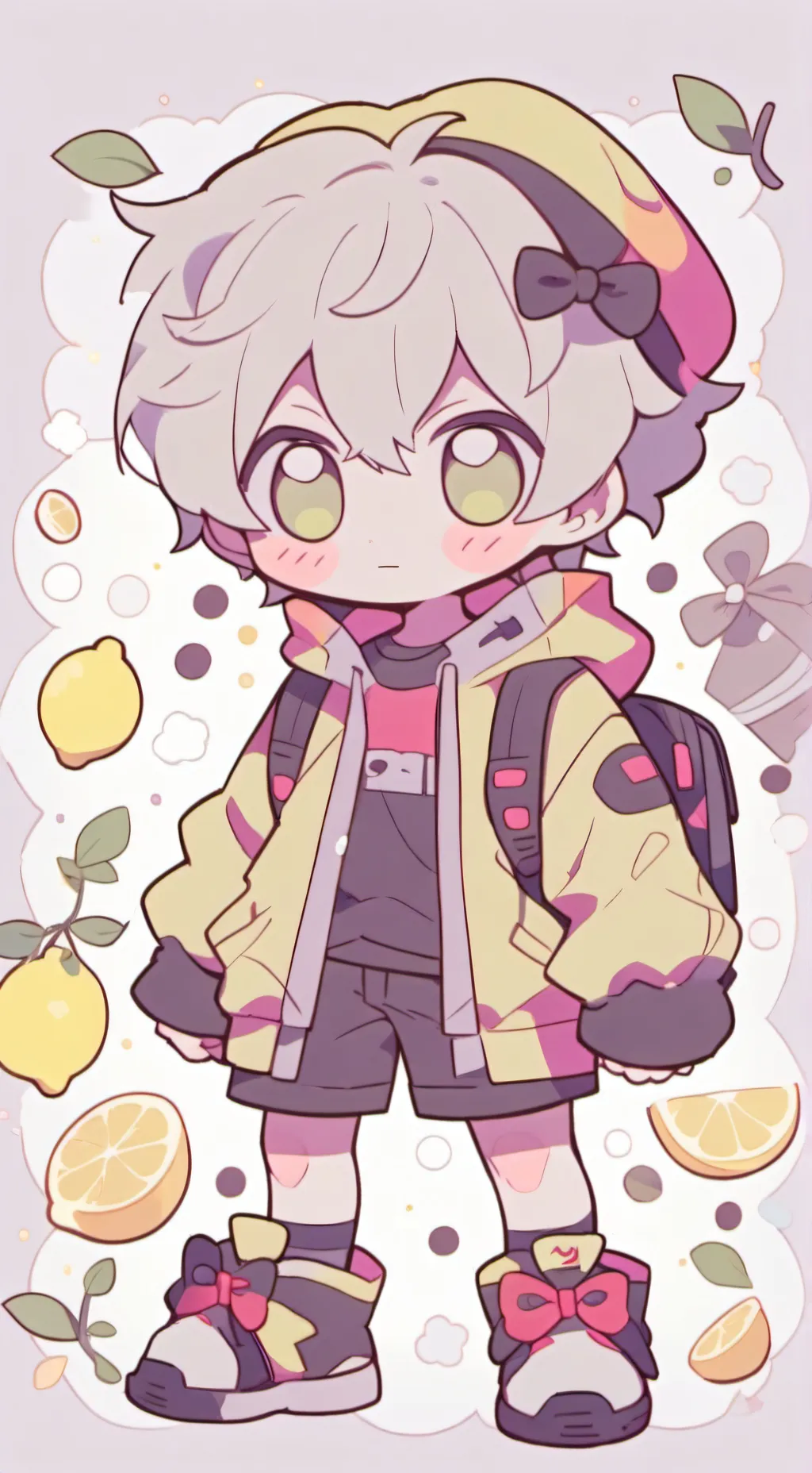 ai character: rory the lemon background