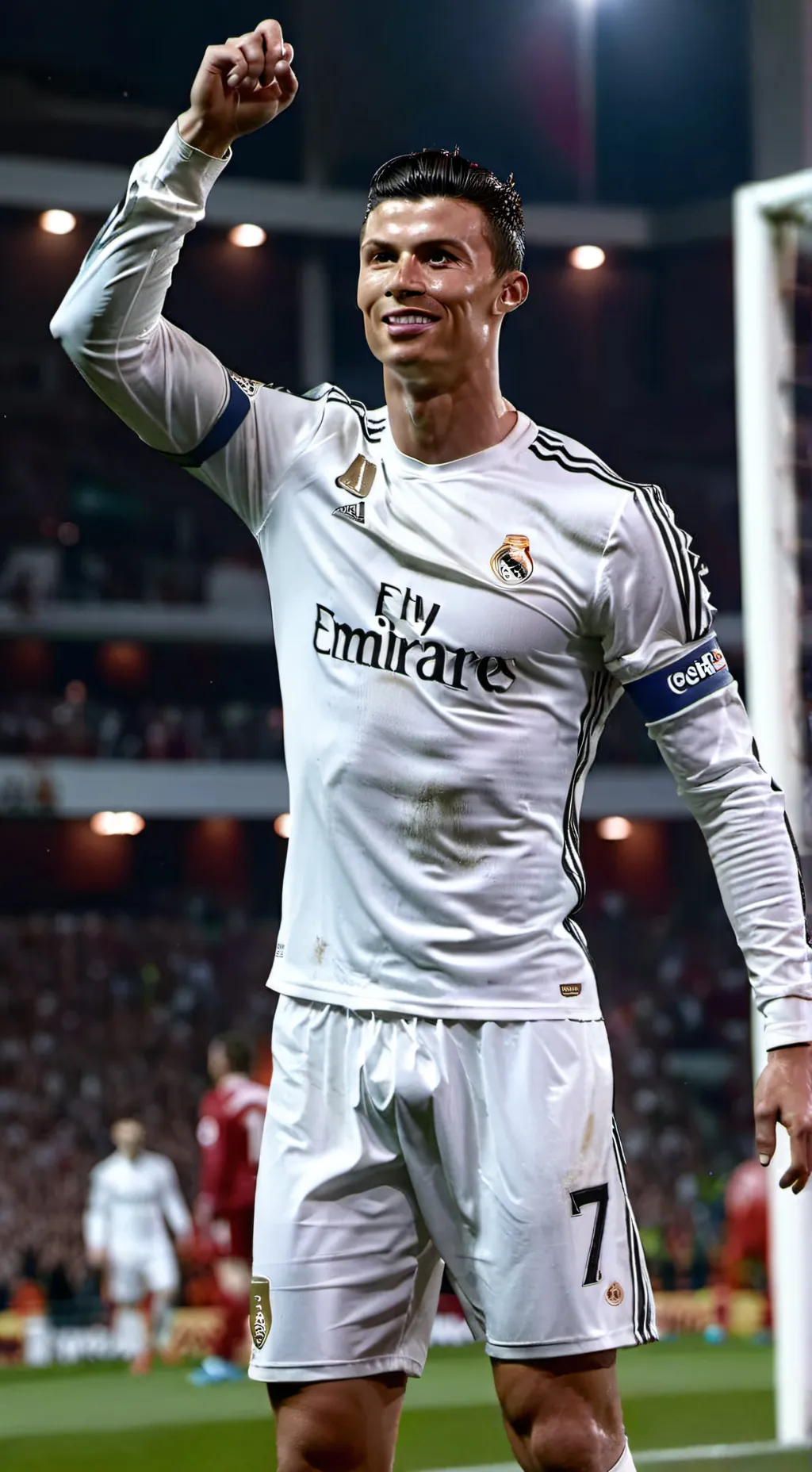 ai character: Cristiano ronaldo  background