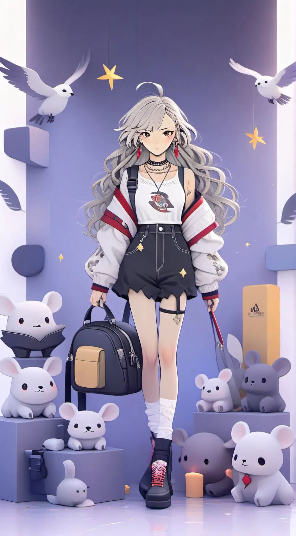 ai character: Freya background