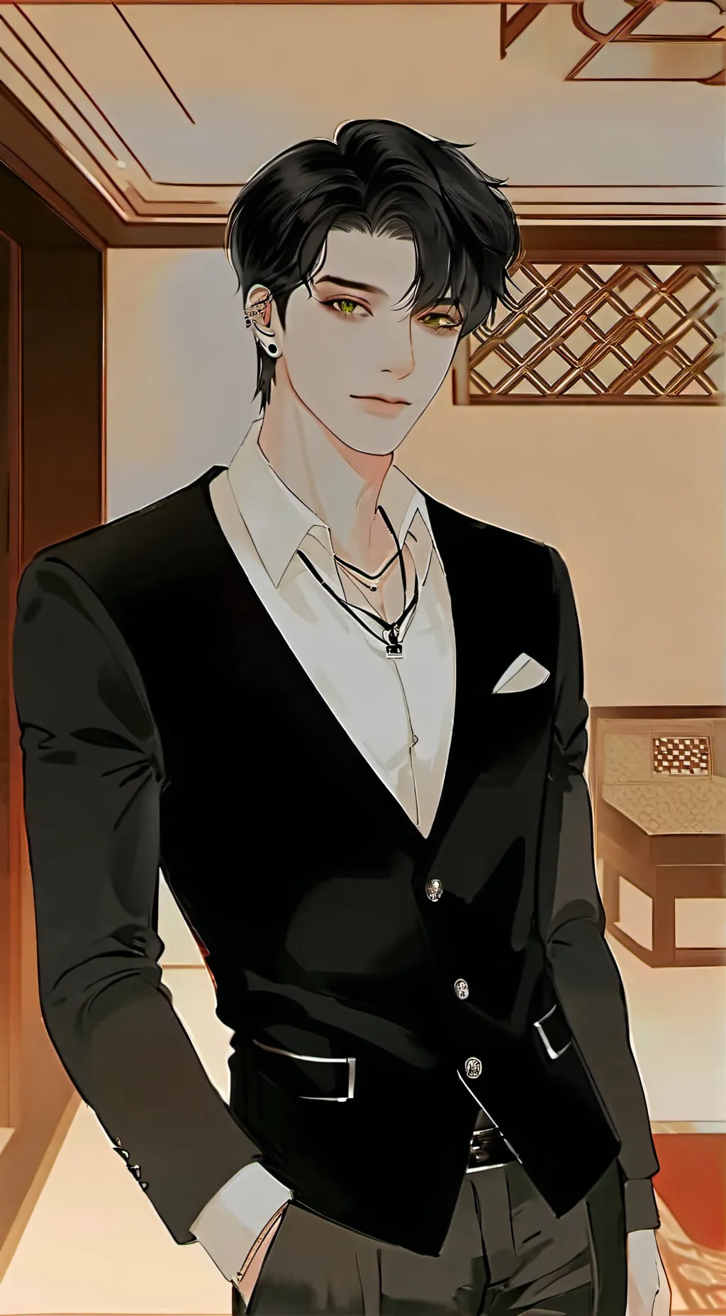 ai character: damianya angst...  background