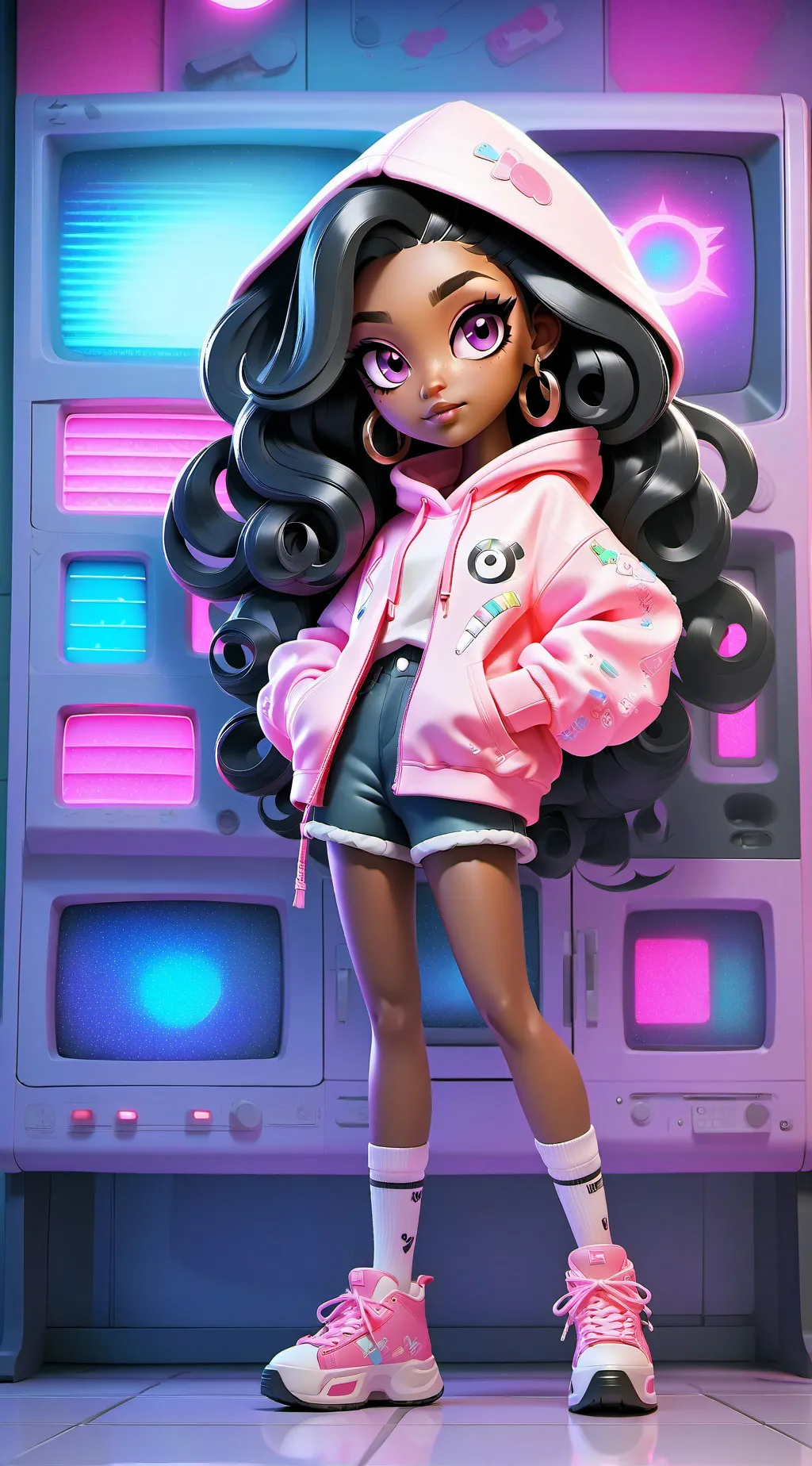 ai character: kali (pick me girl background