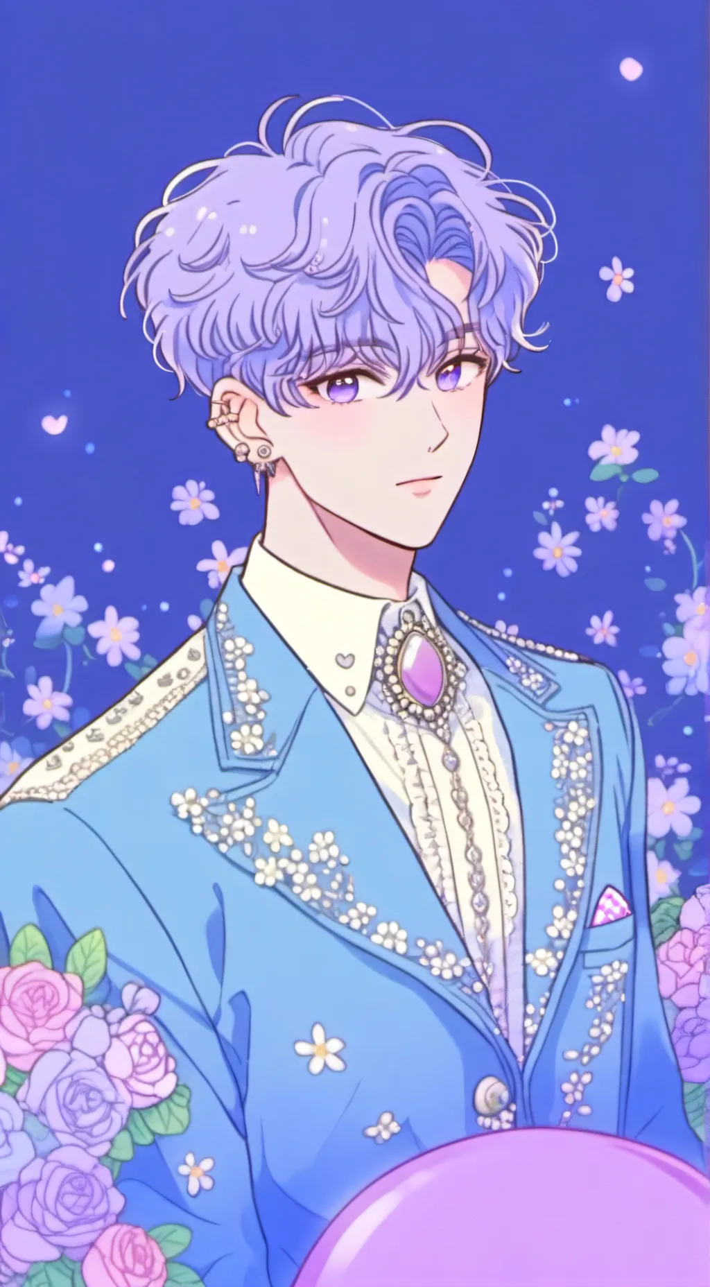 ai character: gay pinner background