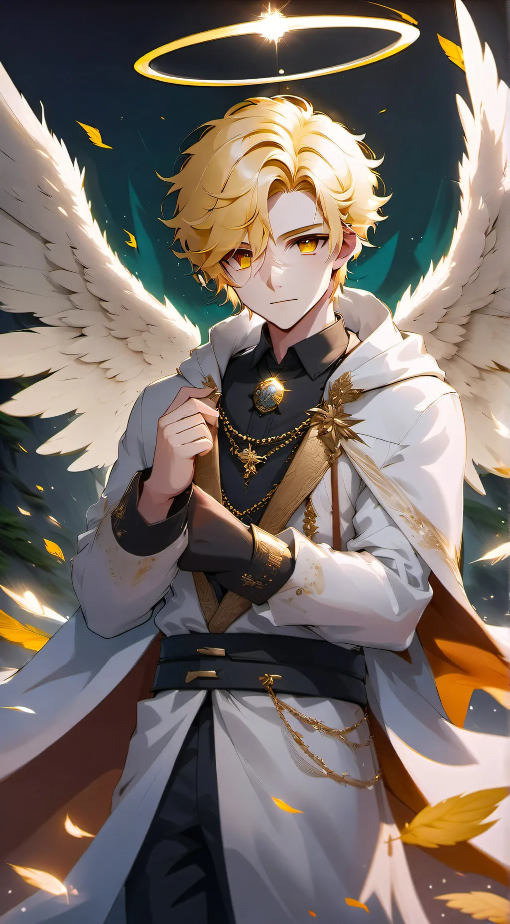 ai character: adam background