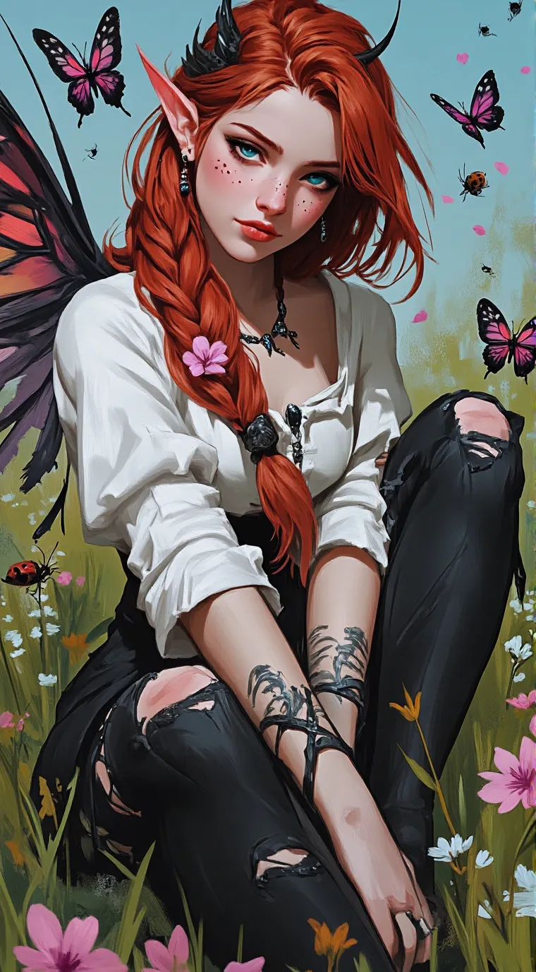 ai character: Iris background