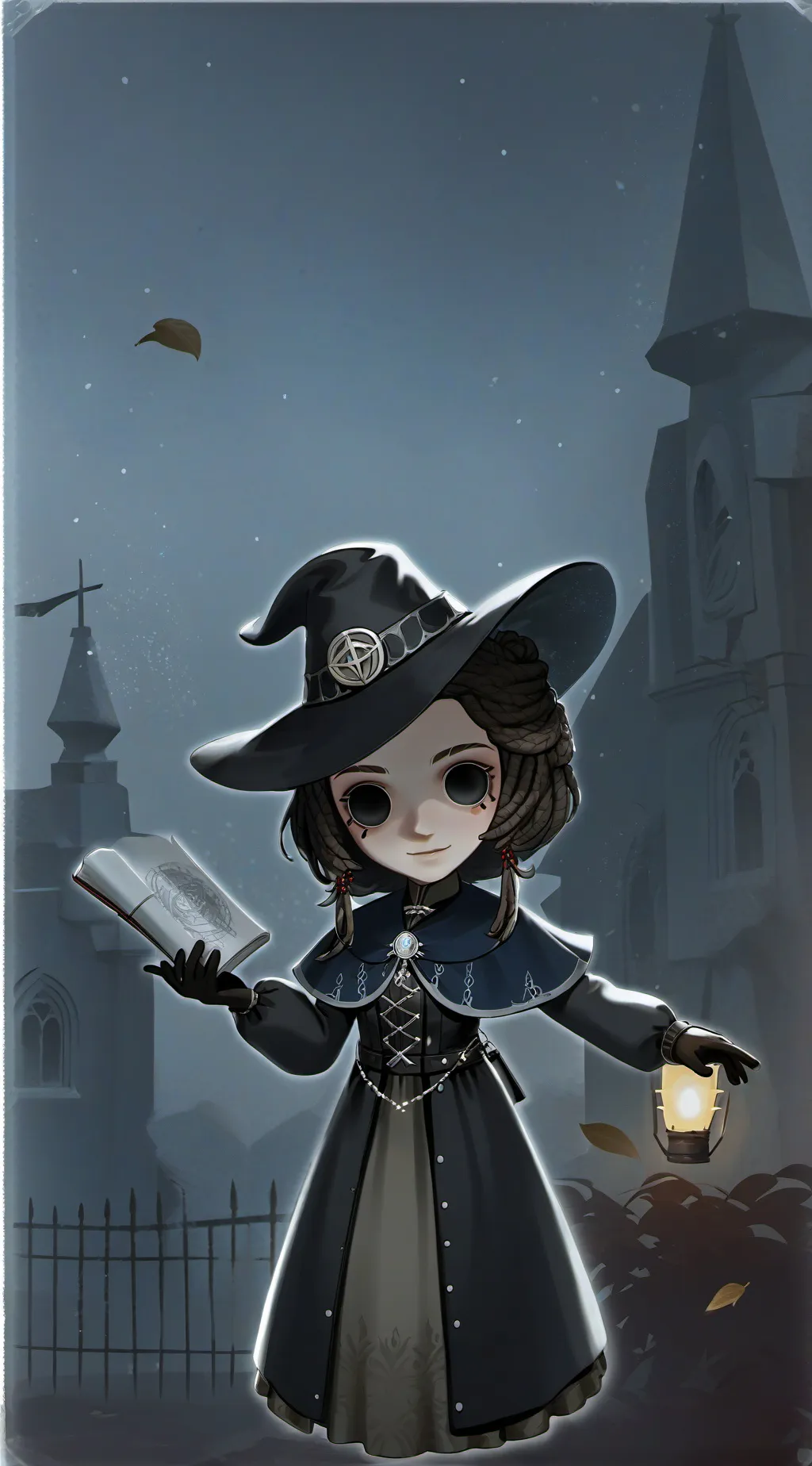 ai character: bruja background