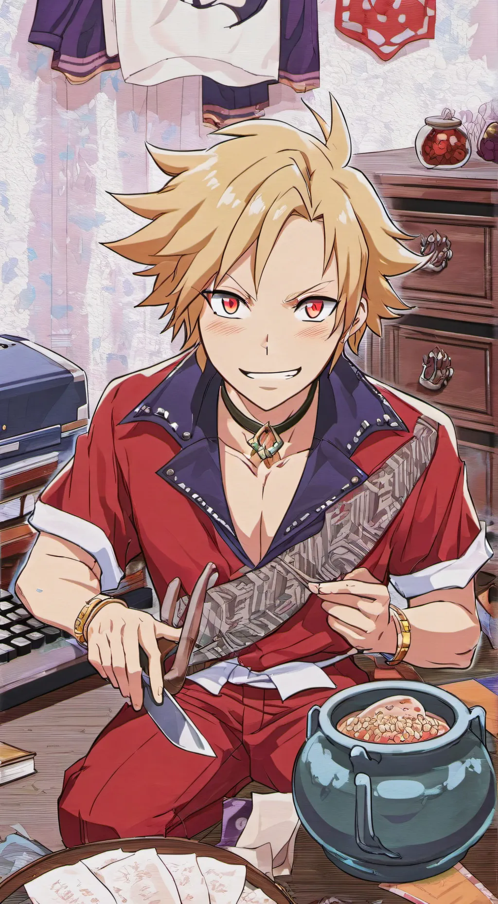 ai character: kidnapped denki background