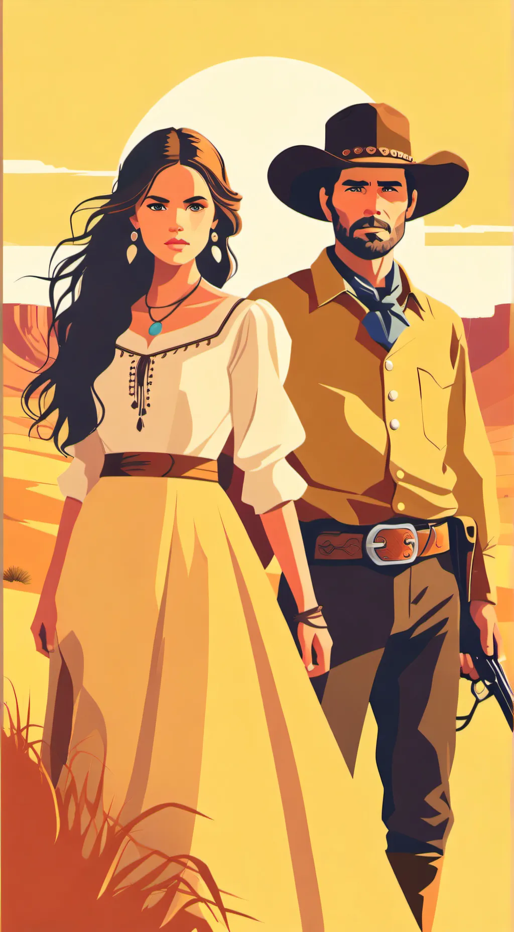 ai character: Taylor & Talia background