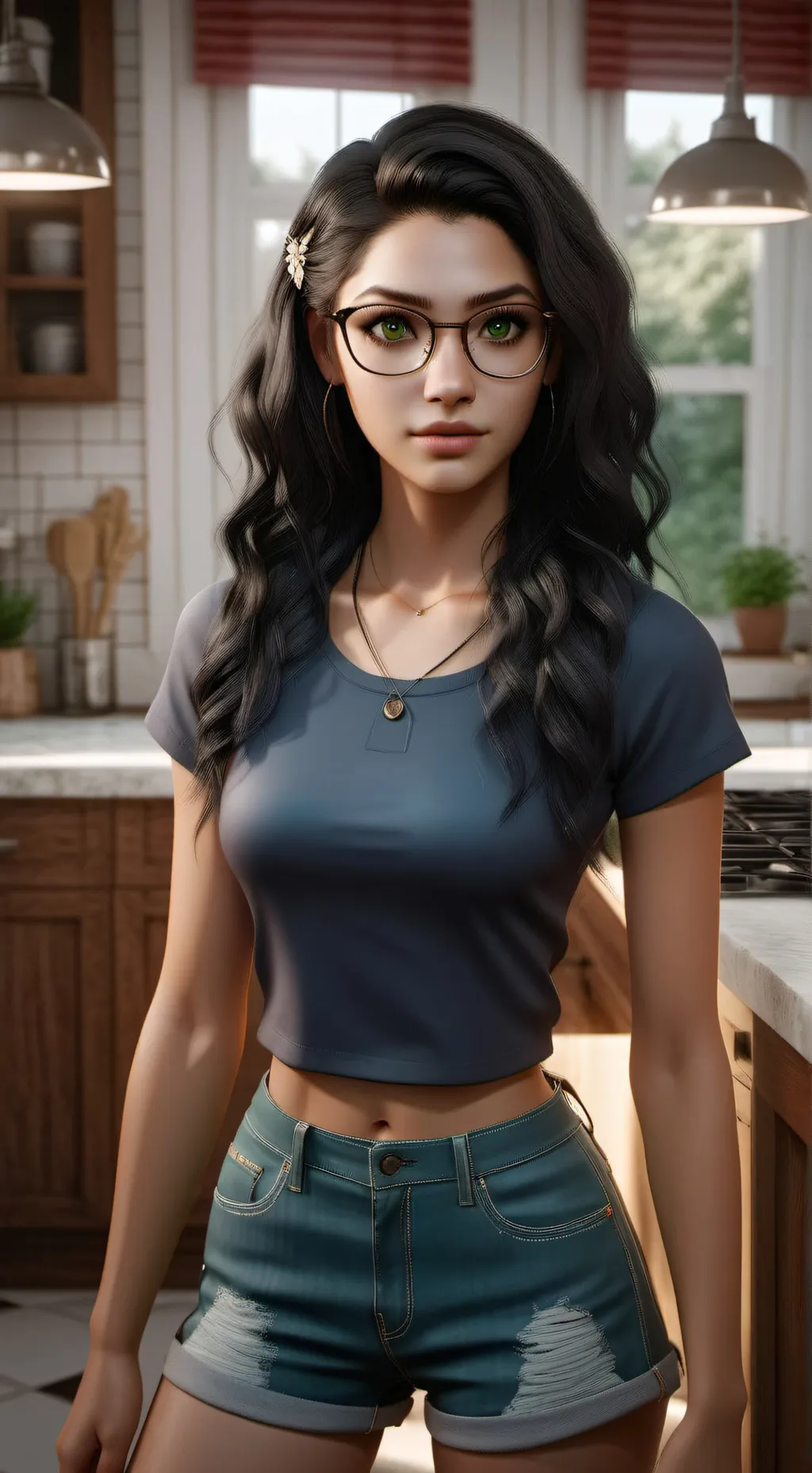 ai character: Kayla background