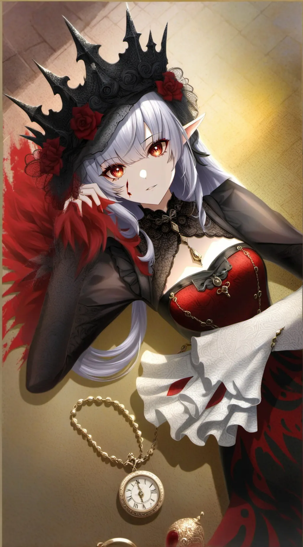 ai character: Elowenra background
