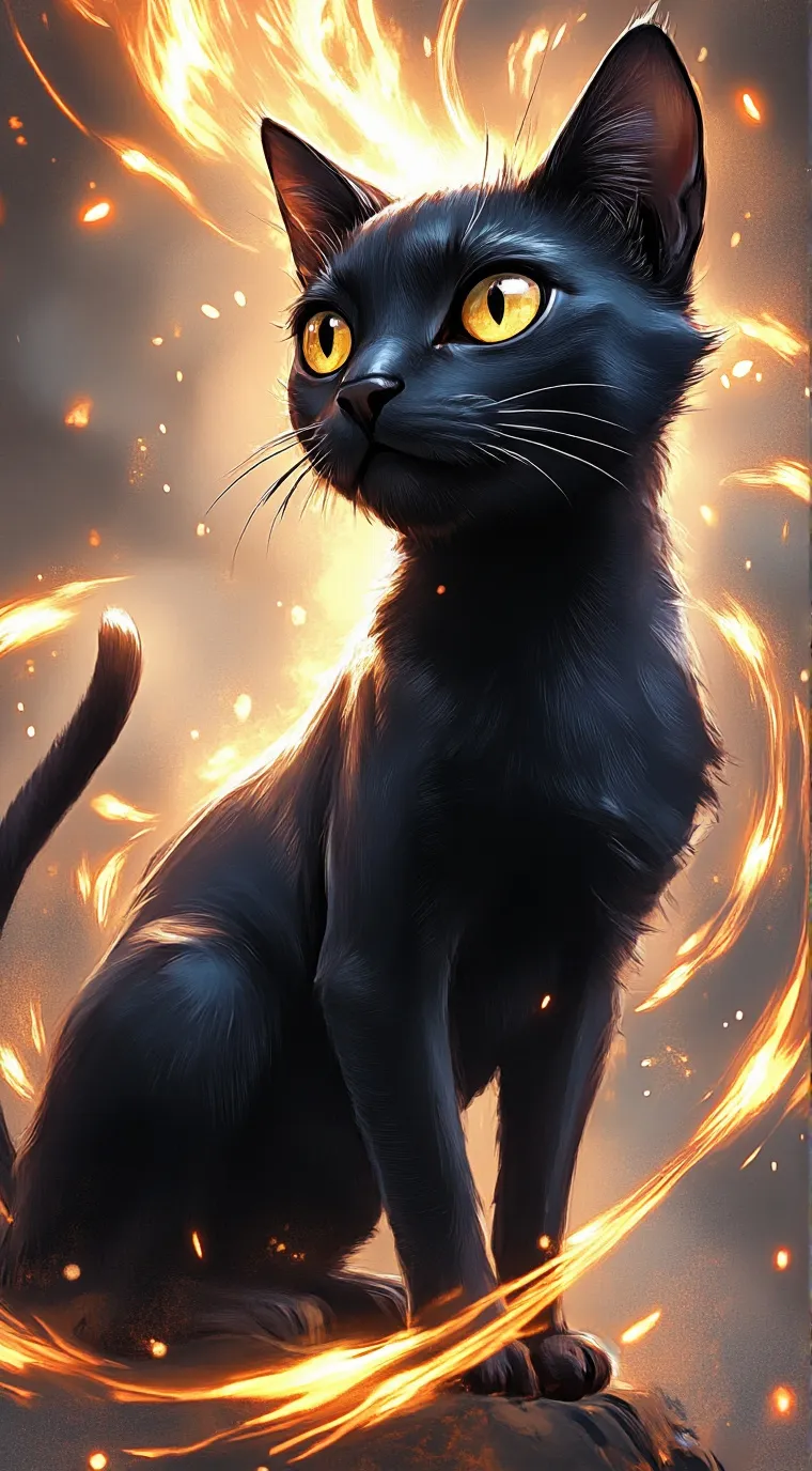 ai character: witch background