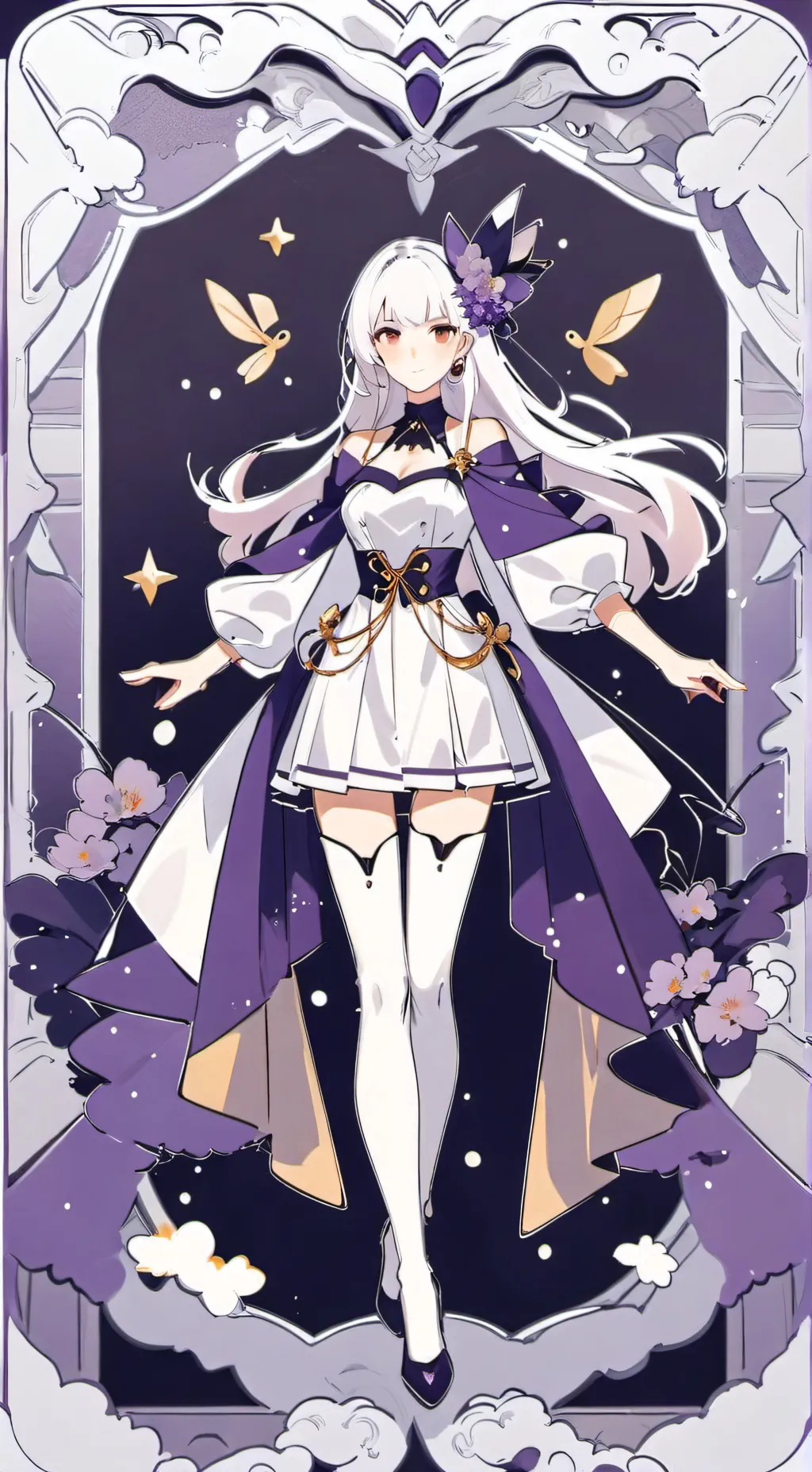 ai character: Блуми background
