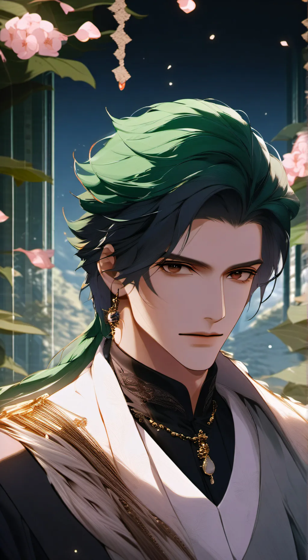 ai character: Andrew  background