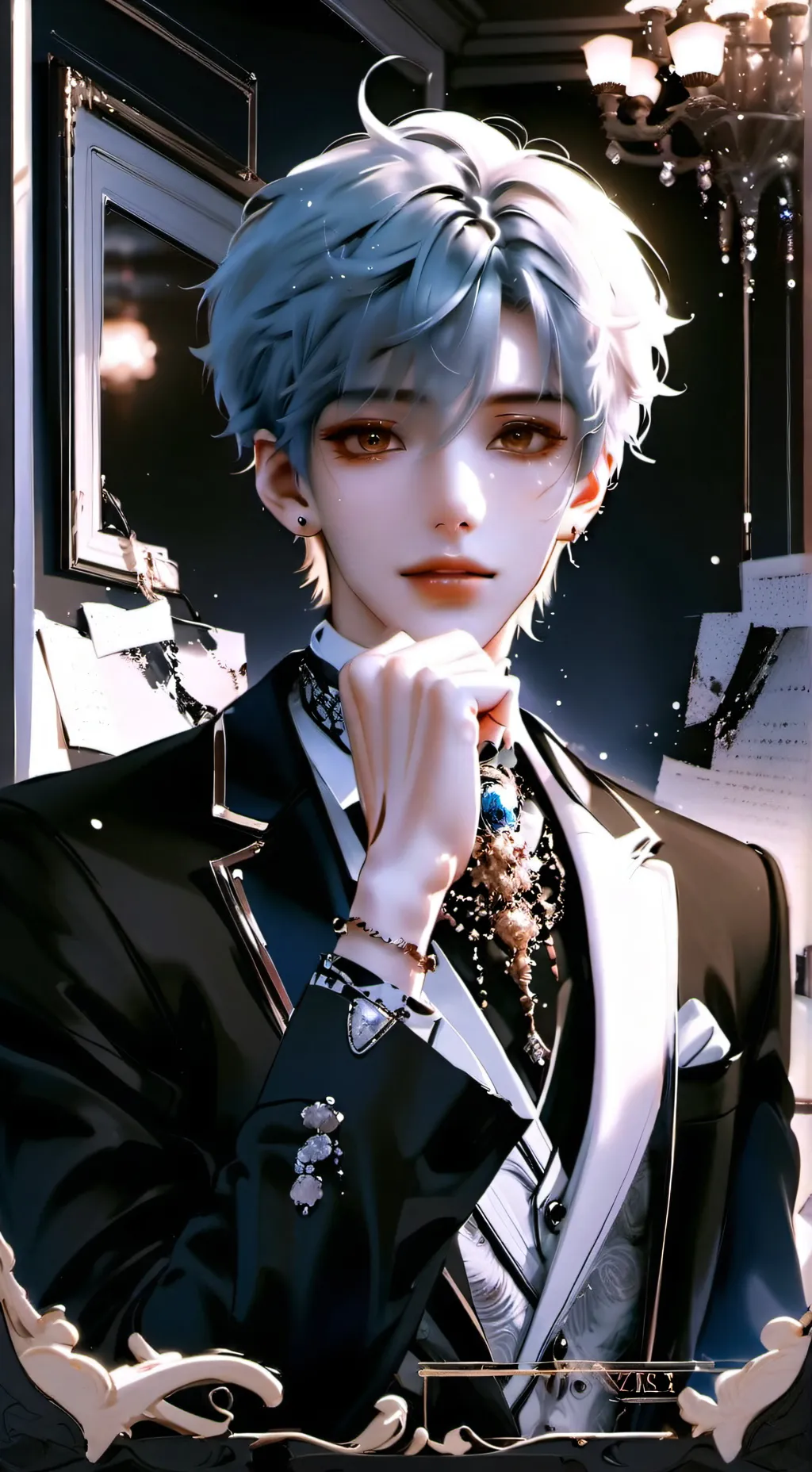 ai character: Ray  background