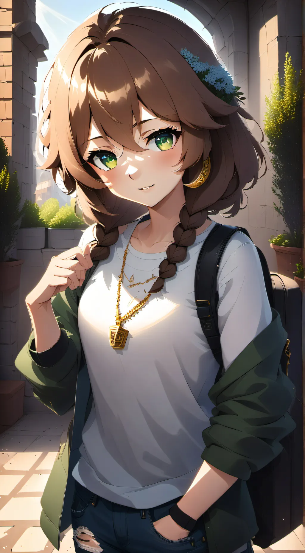 ai character: Mckenzie background