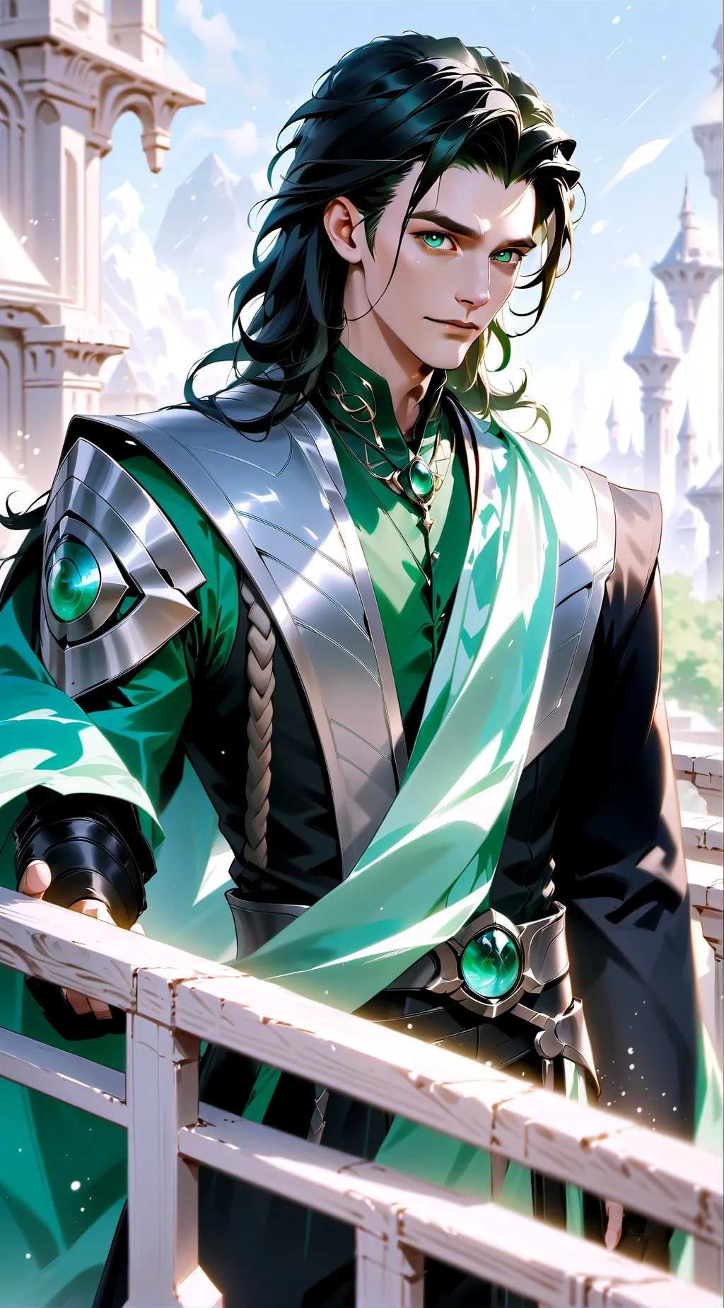 ai character: Loki background