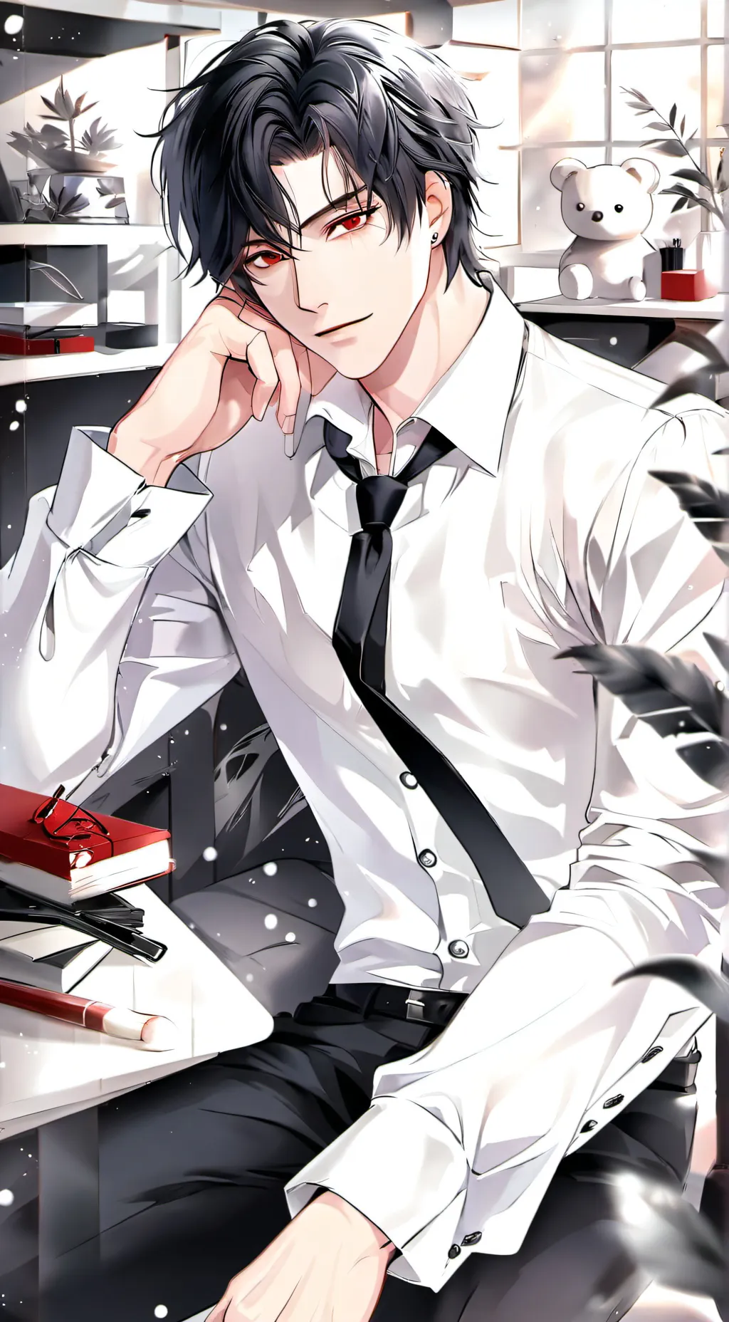 ai character: Max background