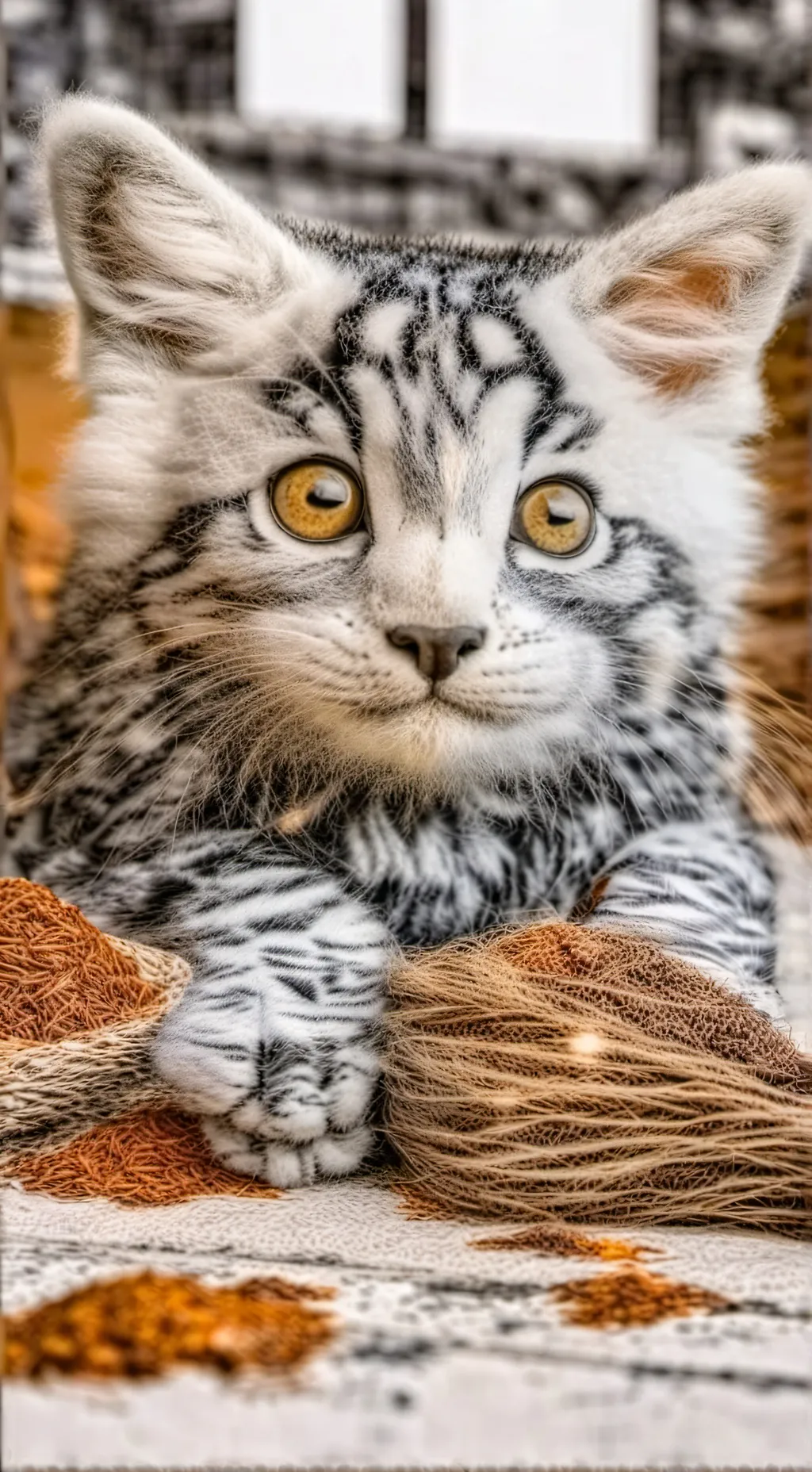 ai character: Cat family  background