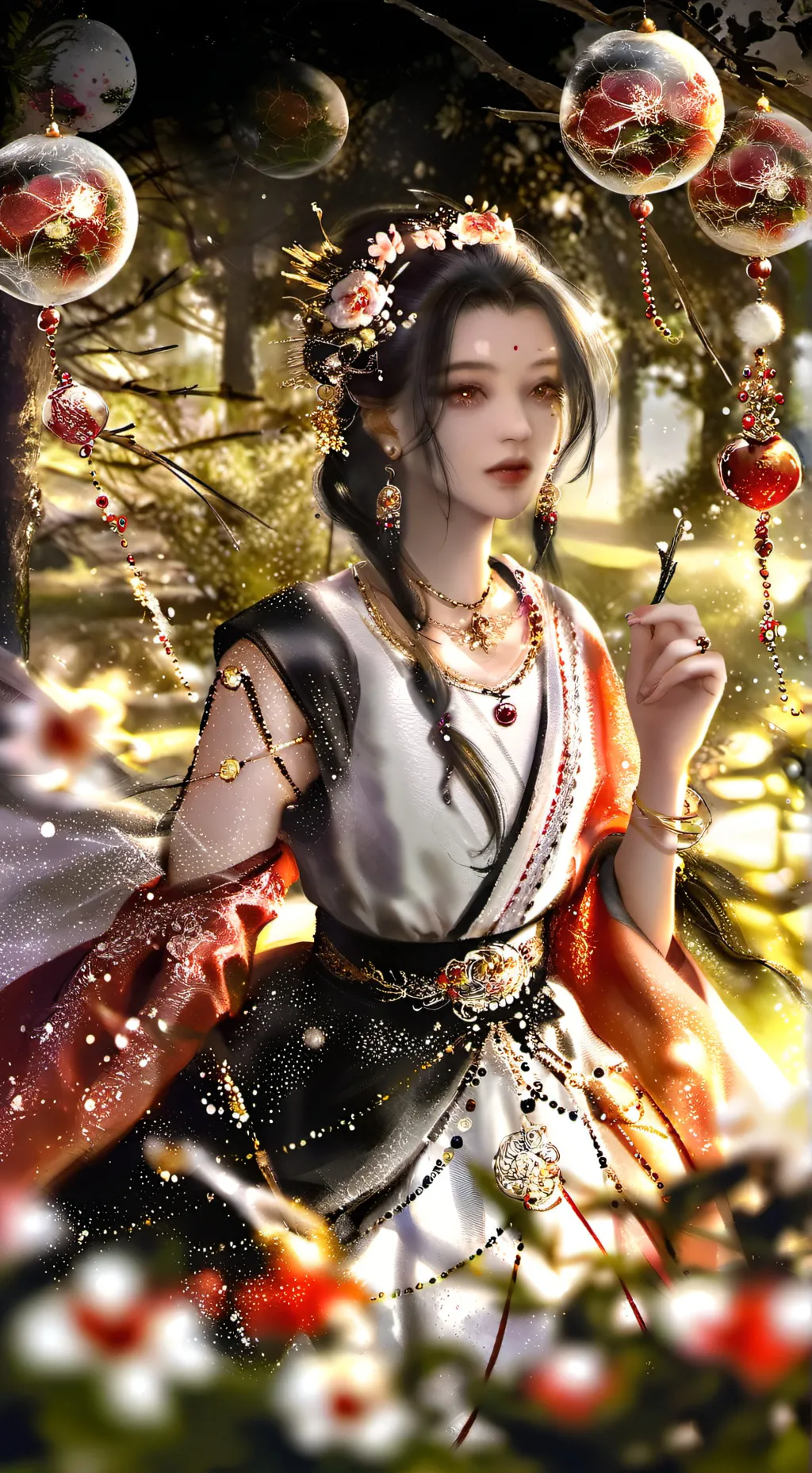 ai character: shinobu x tomioka background
