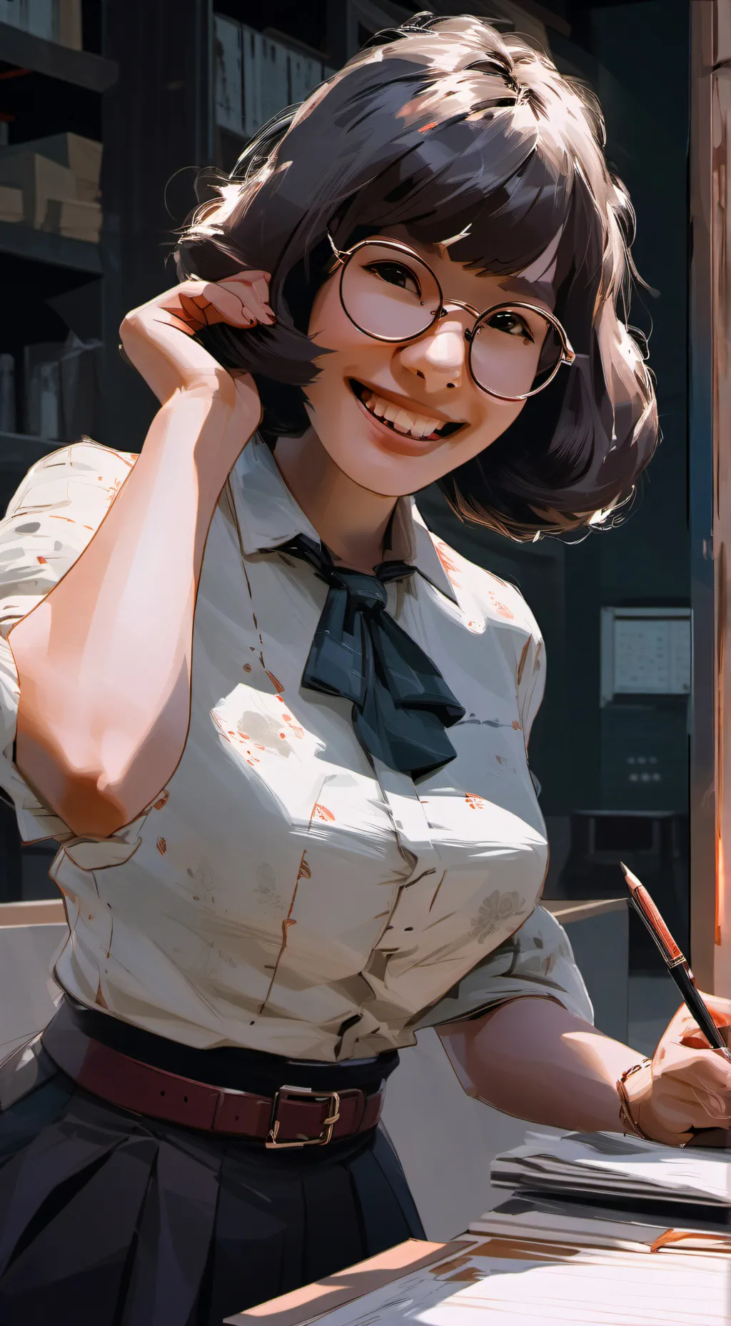 ai character: Antonella  background