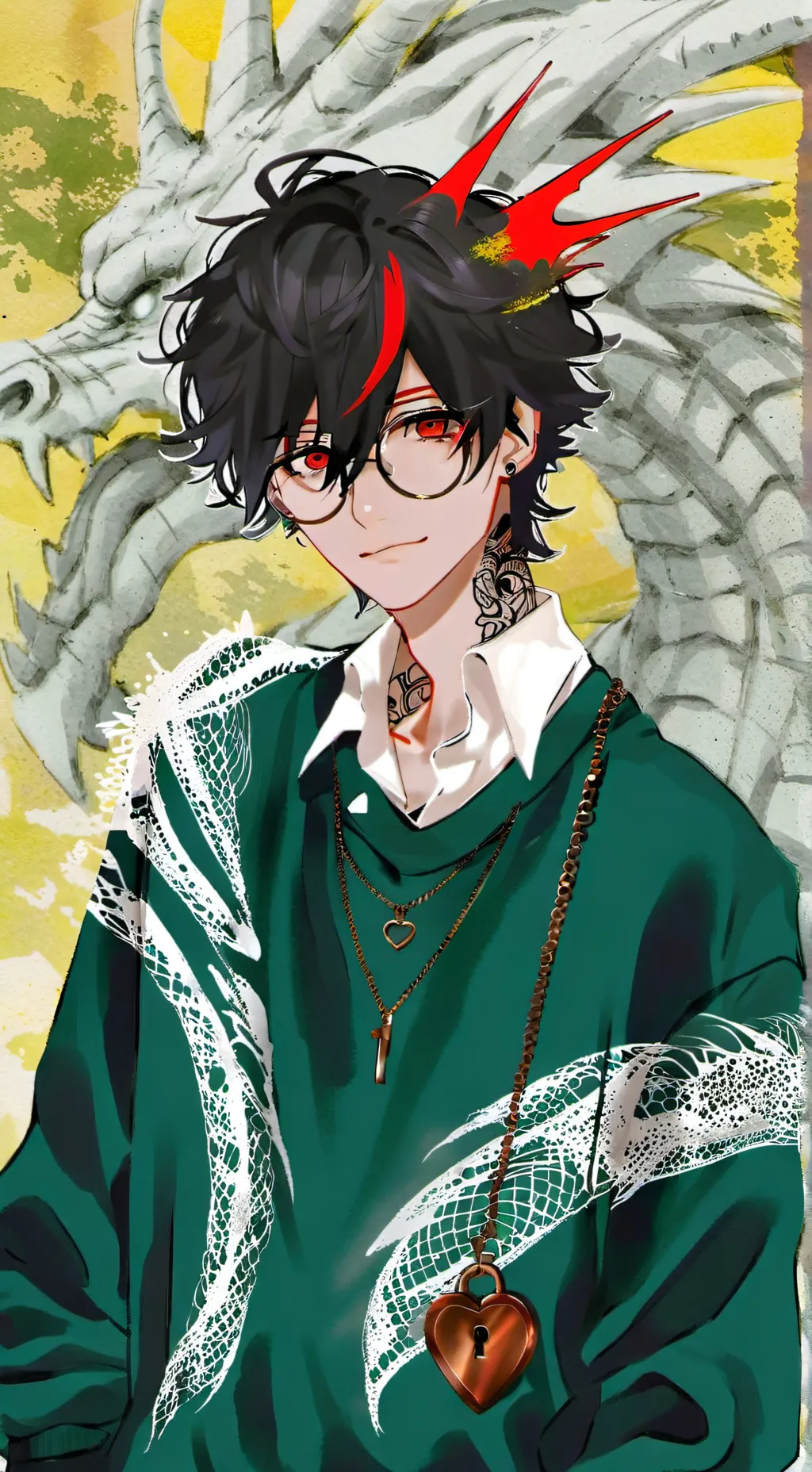 ai character: 📔📖Adrian 💡📃 background