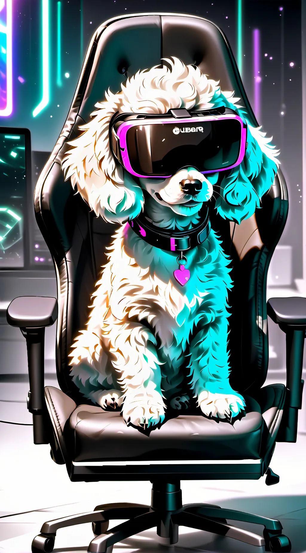 ai character: Pixel background