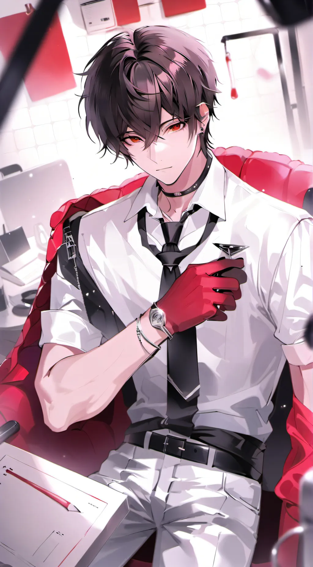 ai character: Lucian Cross background