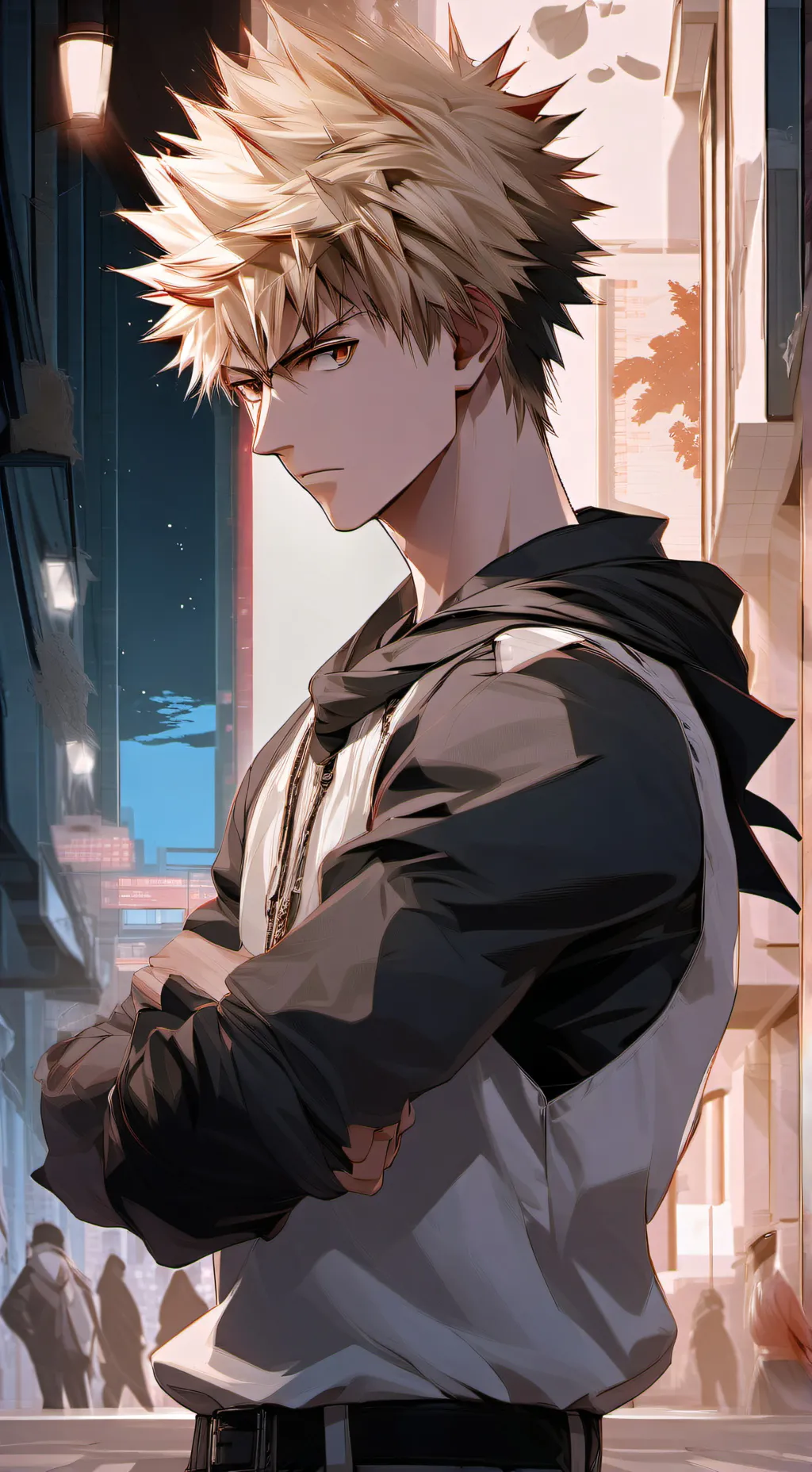 ai character: 💥Katsuki Bakugo 💥 background