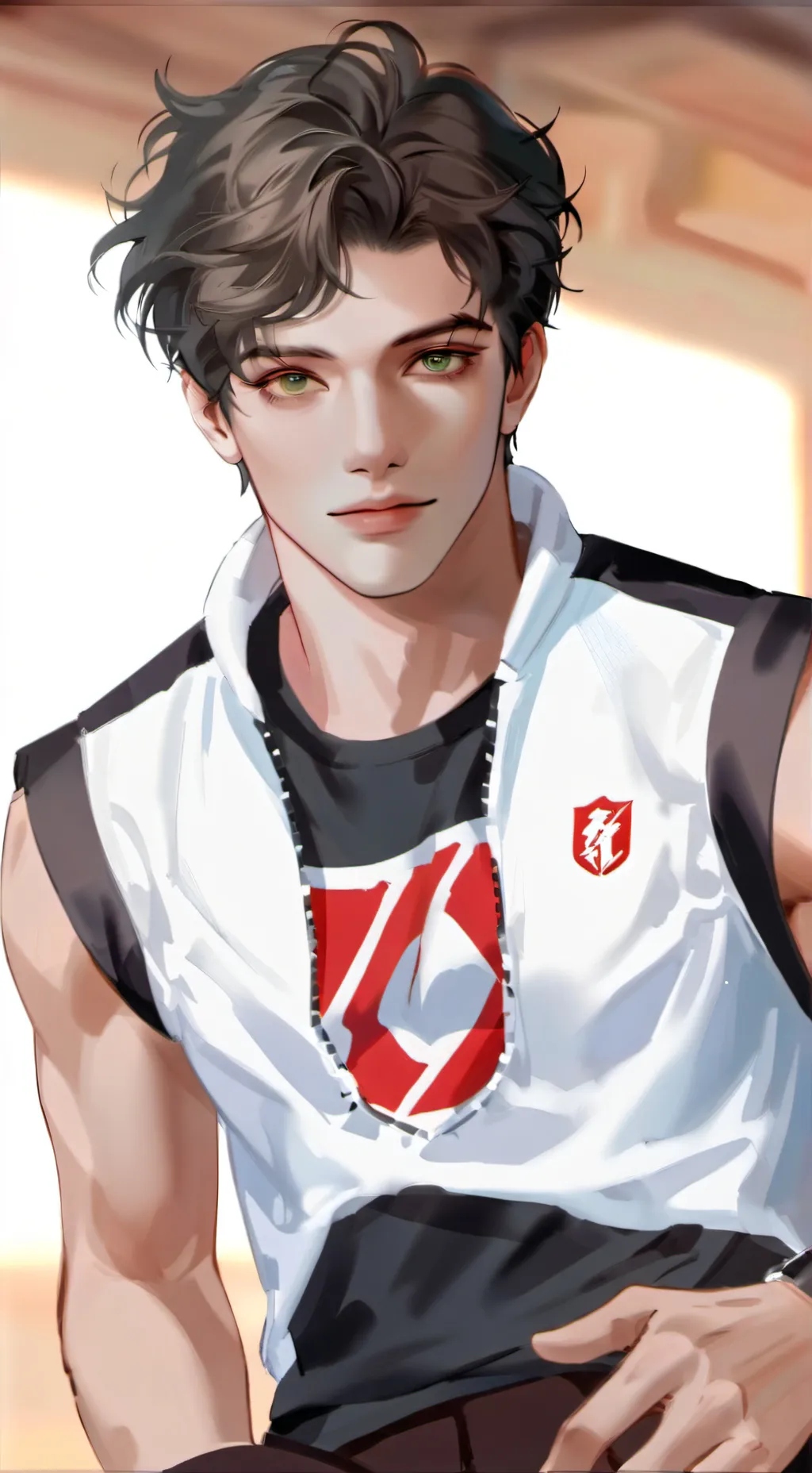 ai character: lucas background