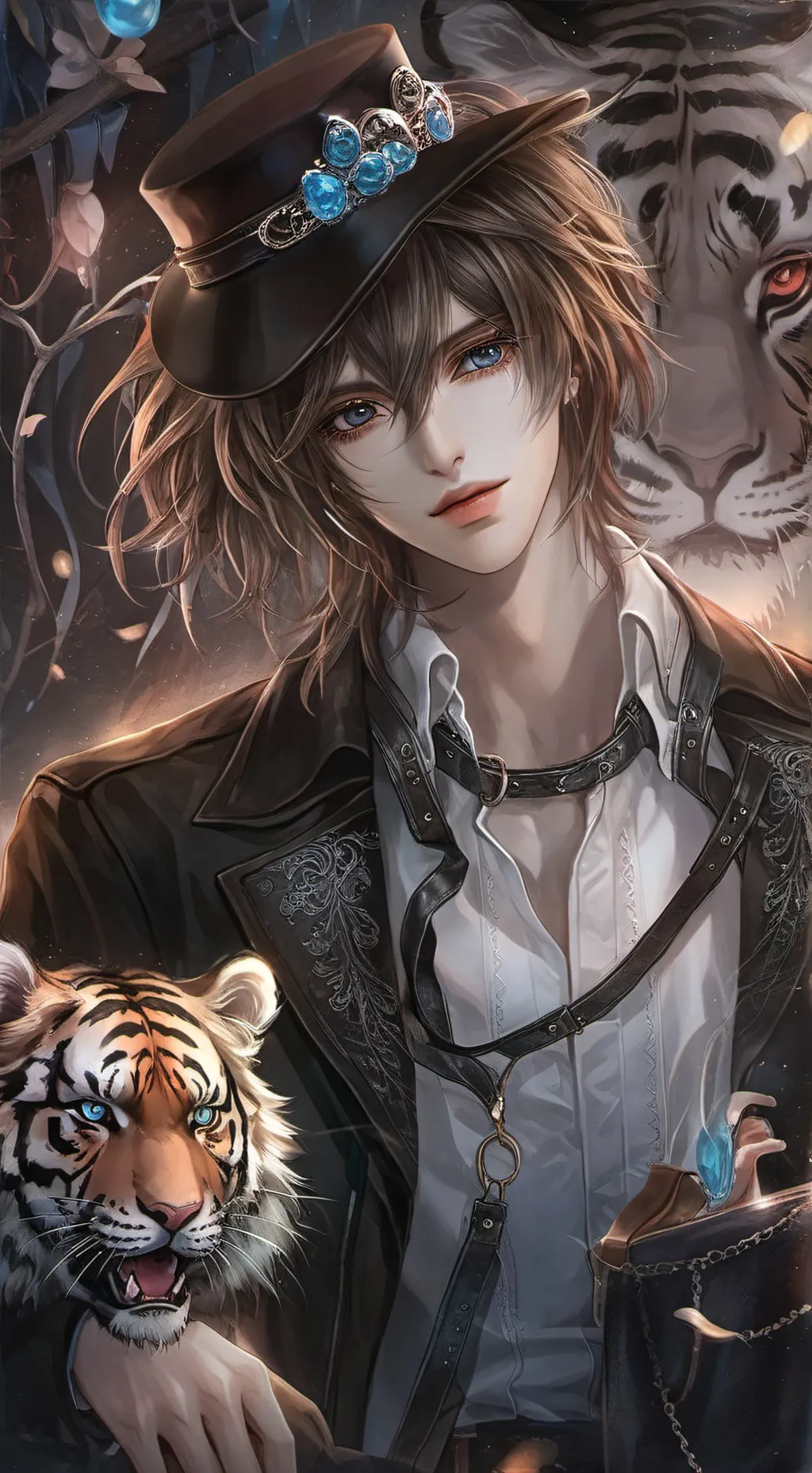 ai character: jake 🐯🐅 background