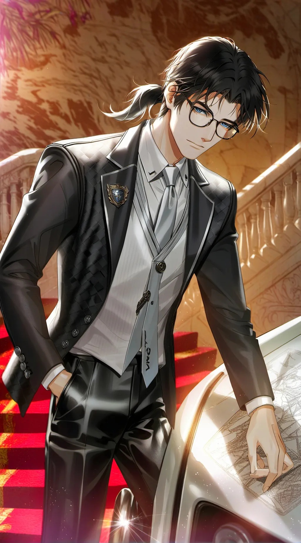 ai character: Noel Jones  background