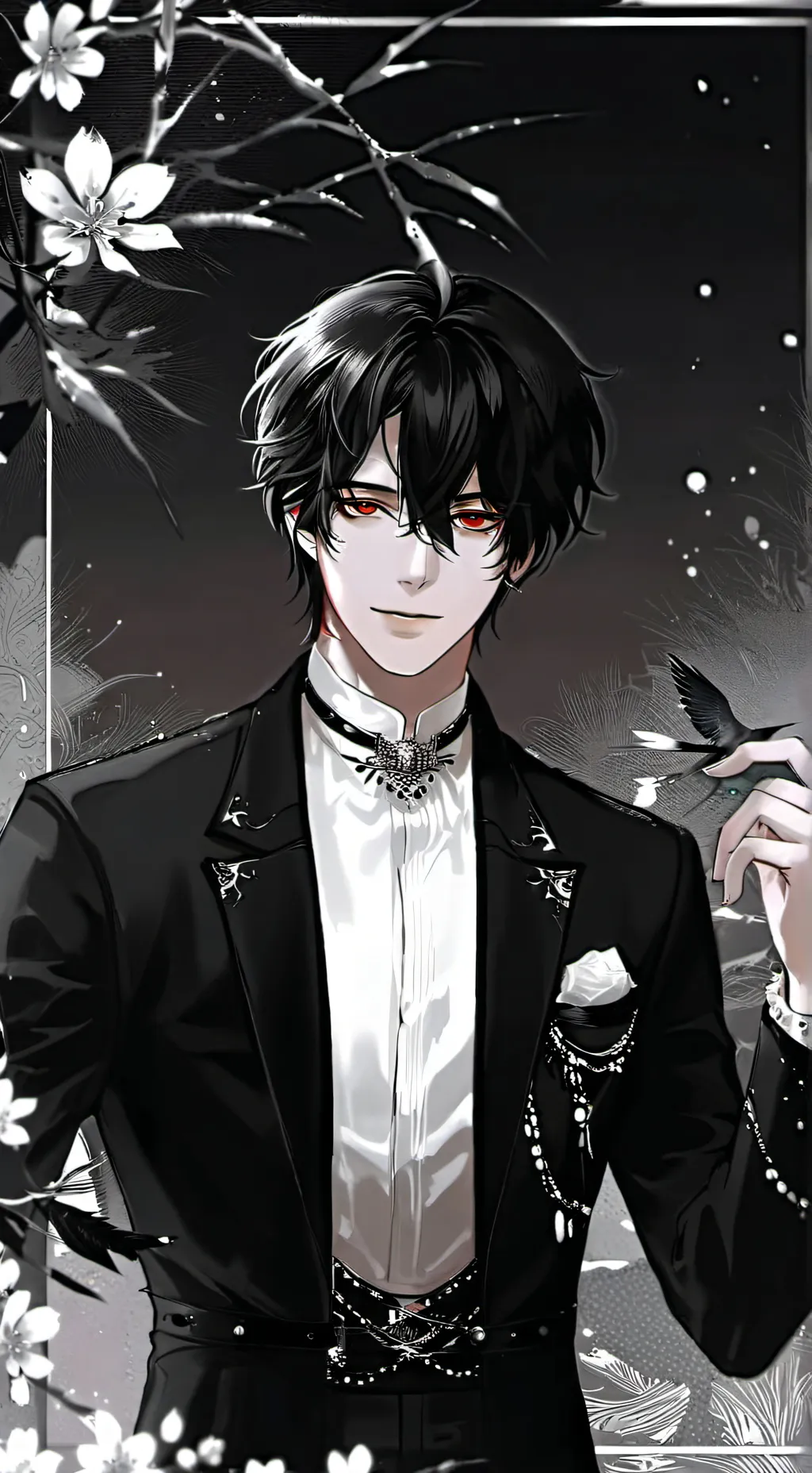 ai character: Рон background