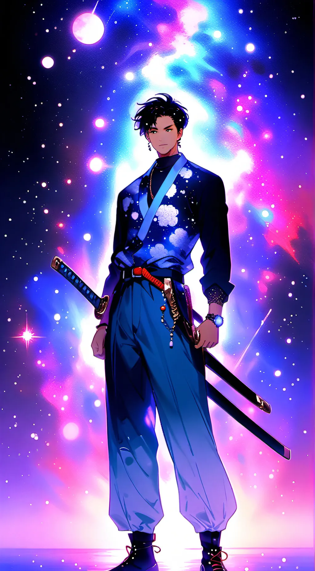 ai character: evan background