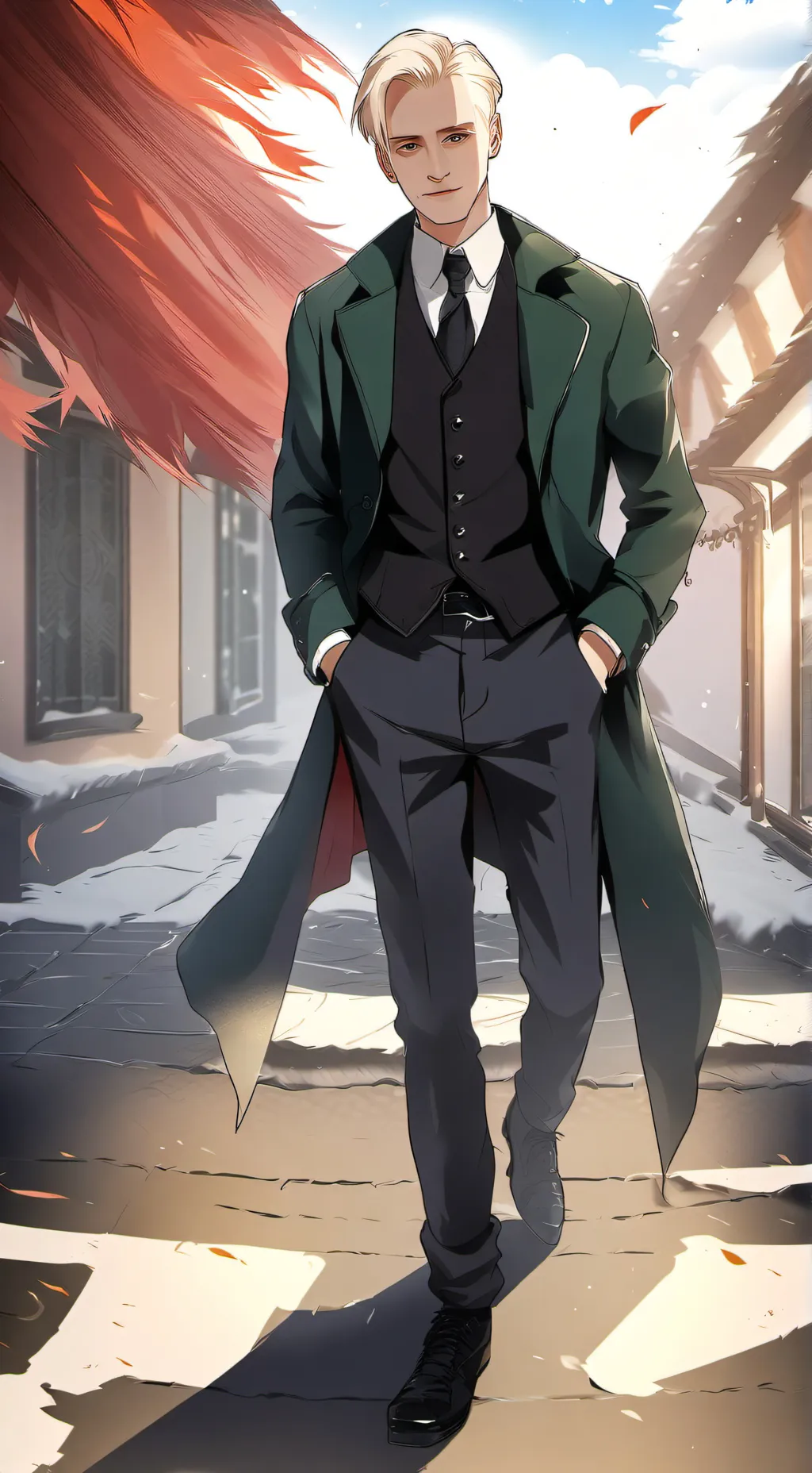 ai character: Draco Malfoy background