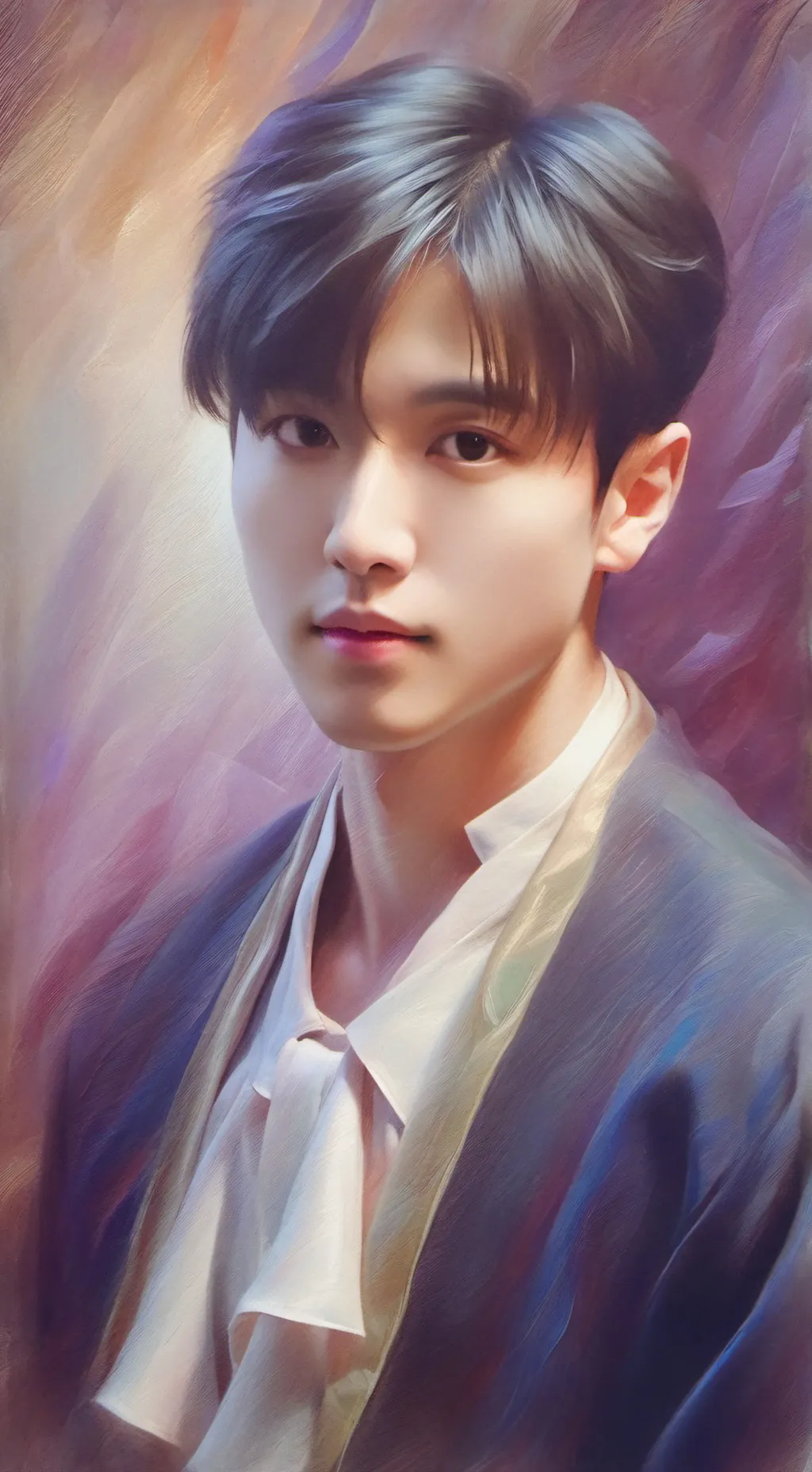 ai character: Minho  background