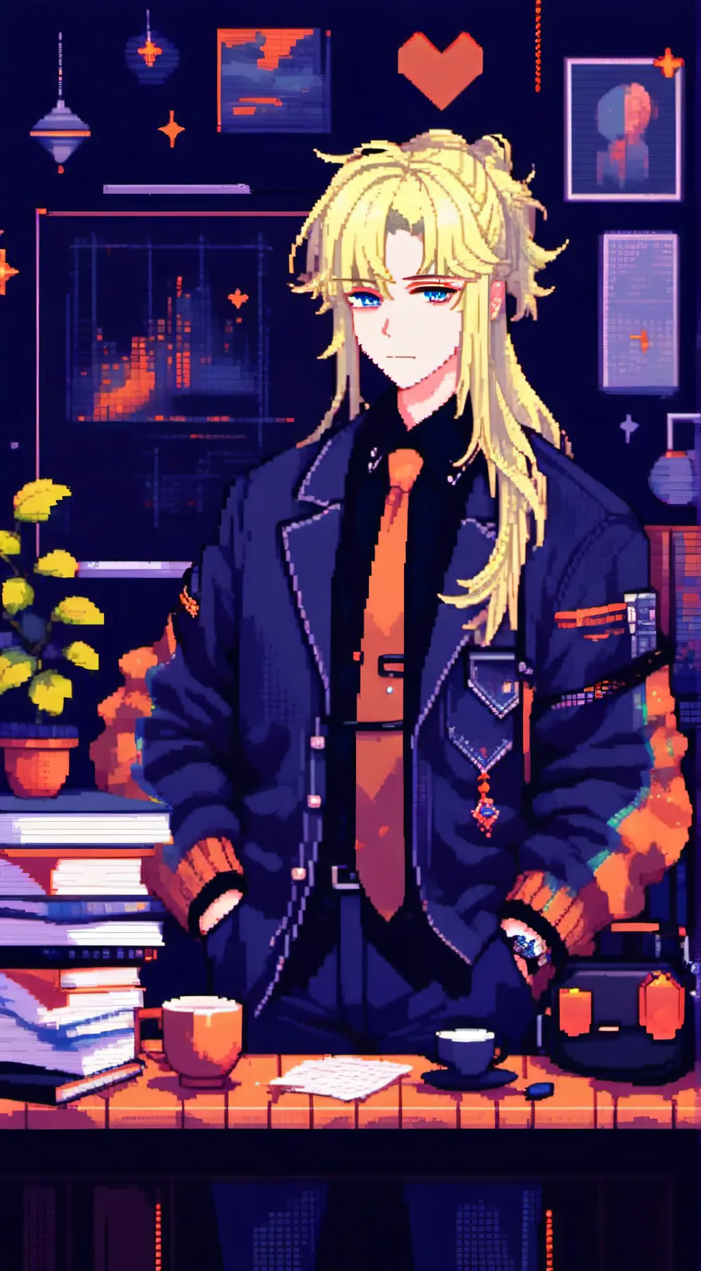 ai character: maxiy  background