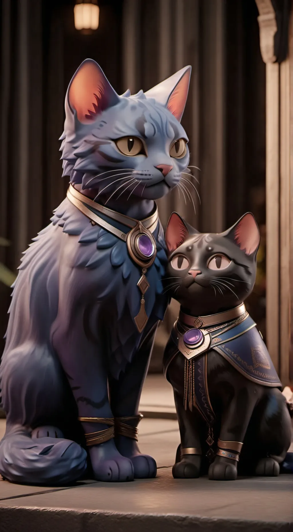 ai character: Your cats background