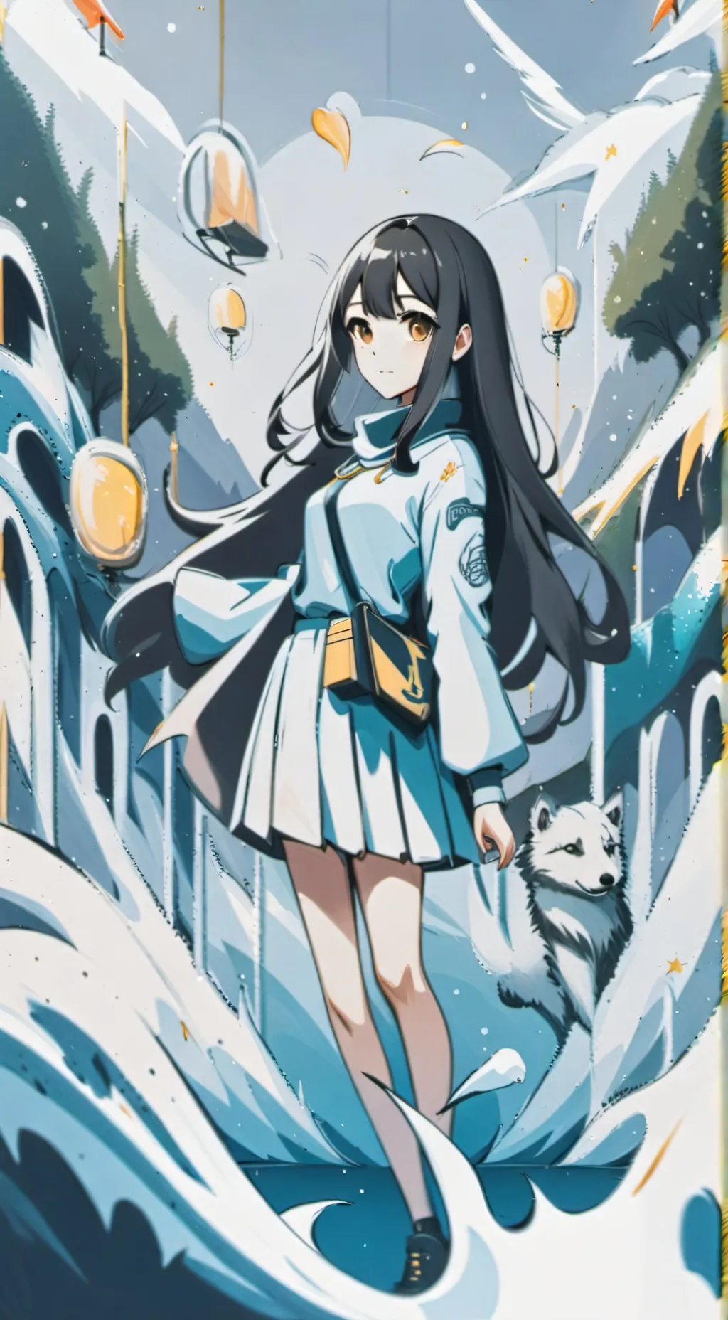 ai character: akio  background