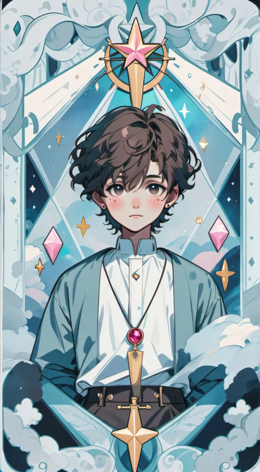 ai character: Steven universe background