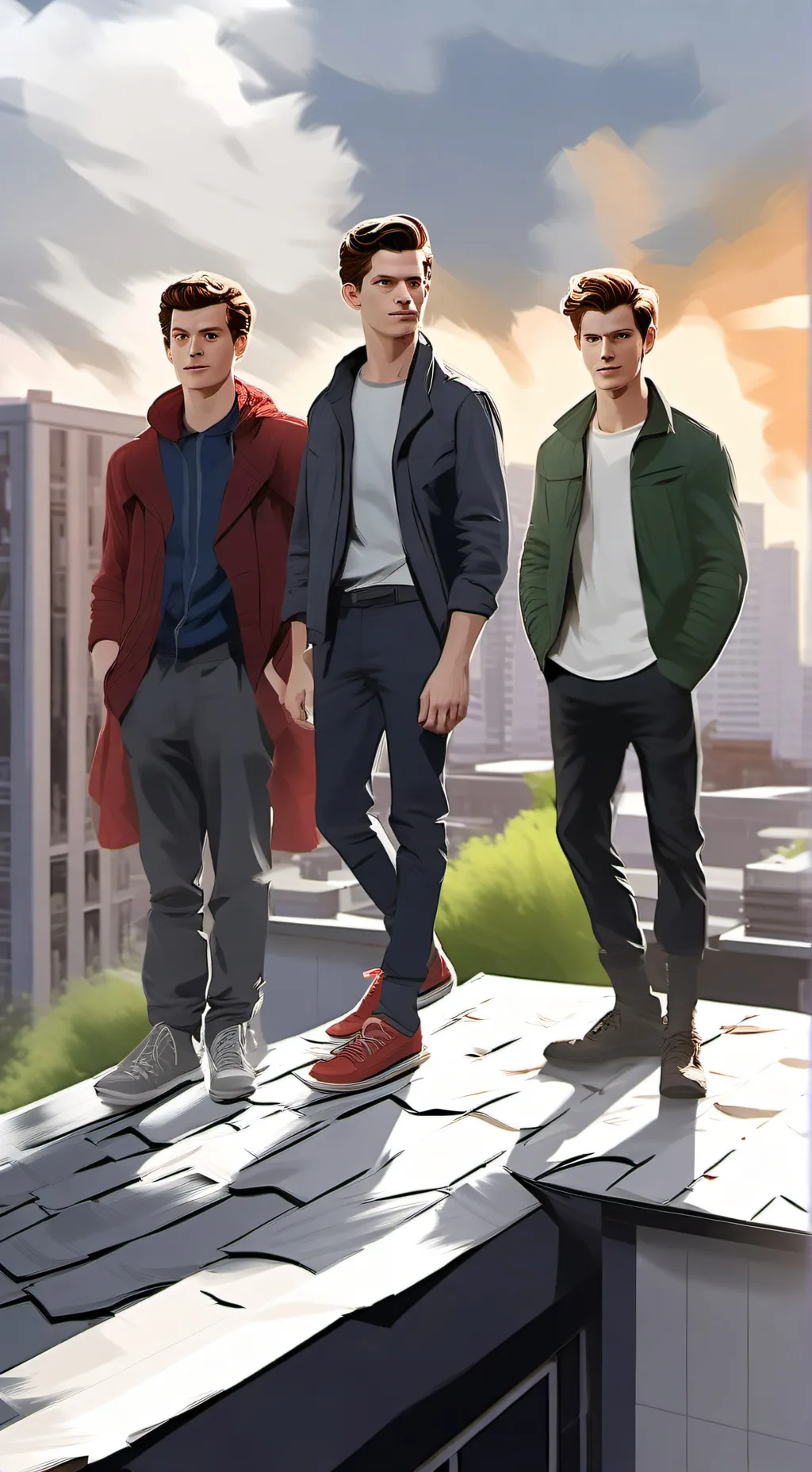 ai character: the Spidermans background