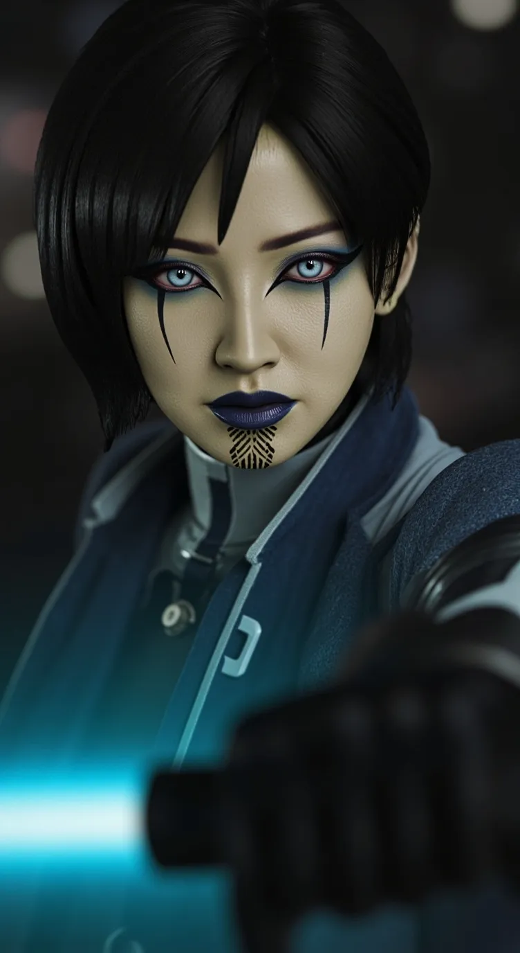 ai character: Ada Wong  background