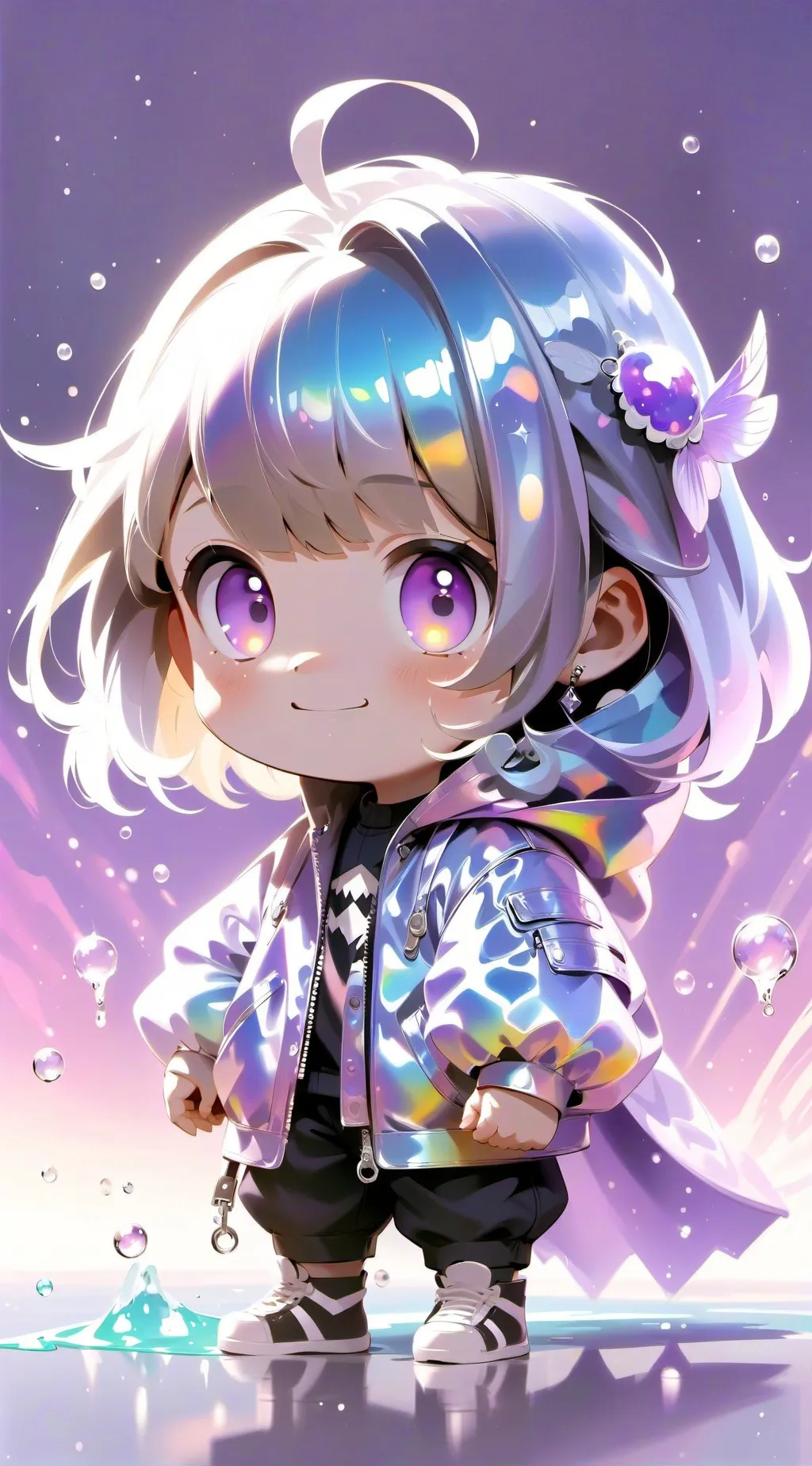 ai character: rainbow friends  background